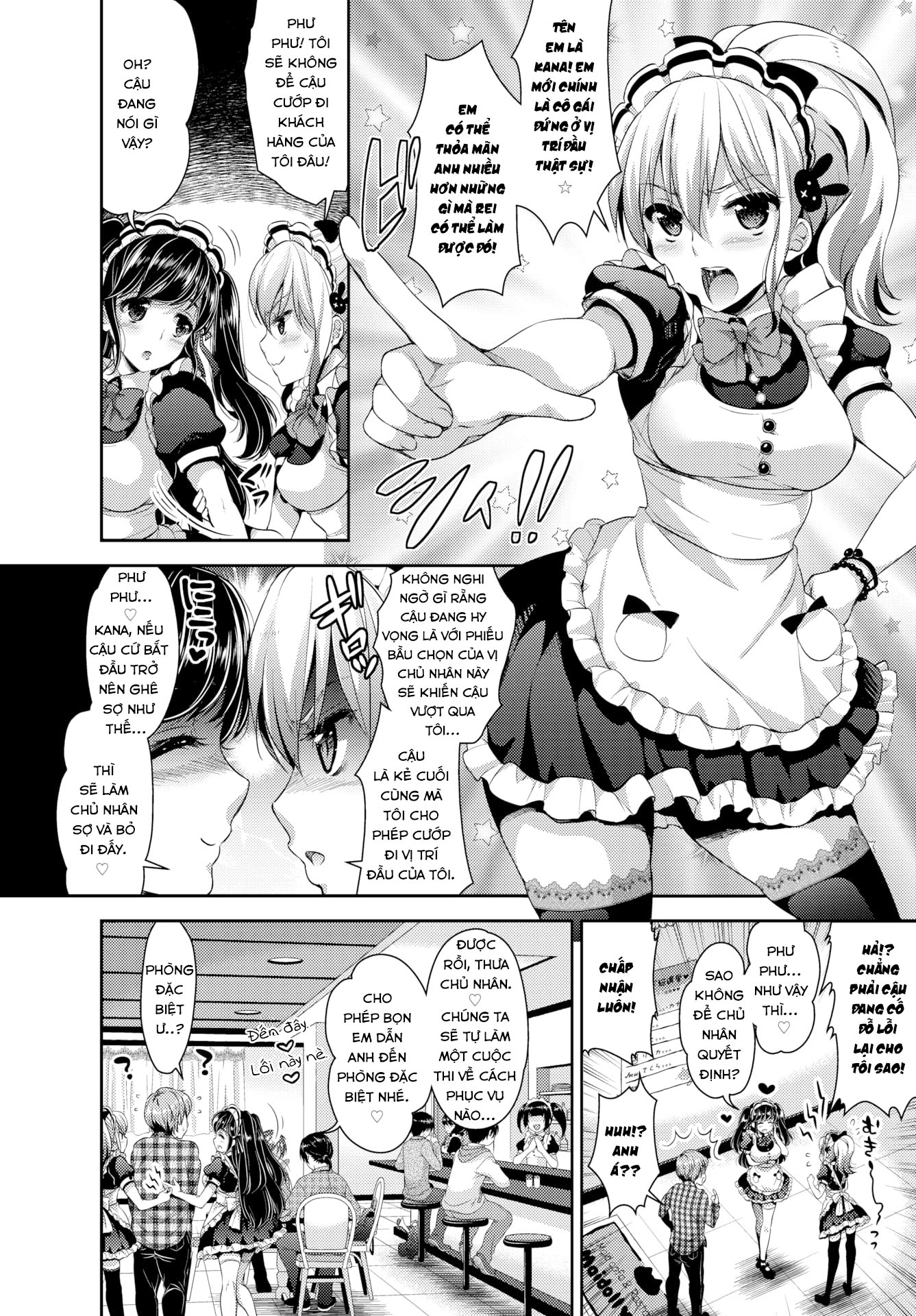 Đọc truyện hentai Which Maid ❤ Show - Oneshot [Không Che]