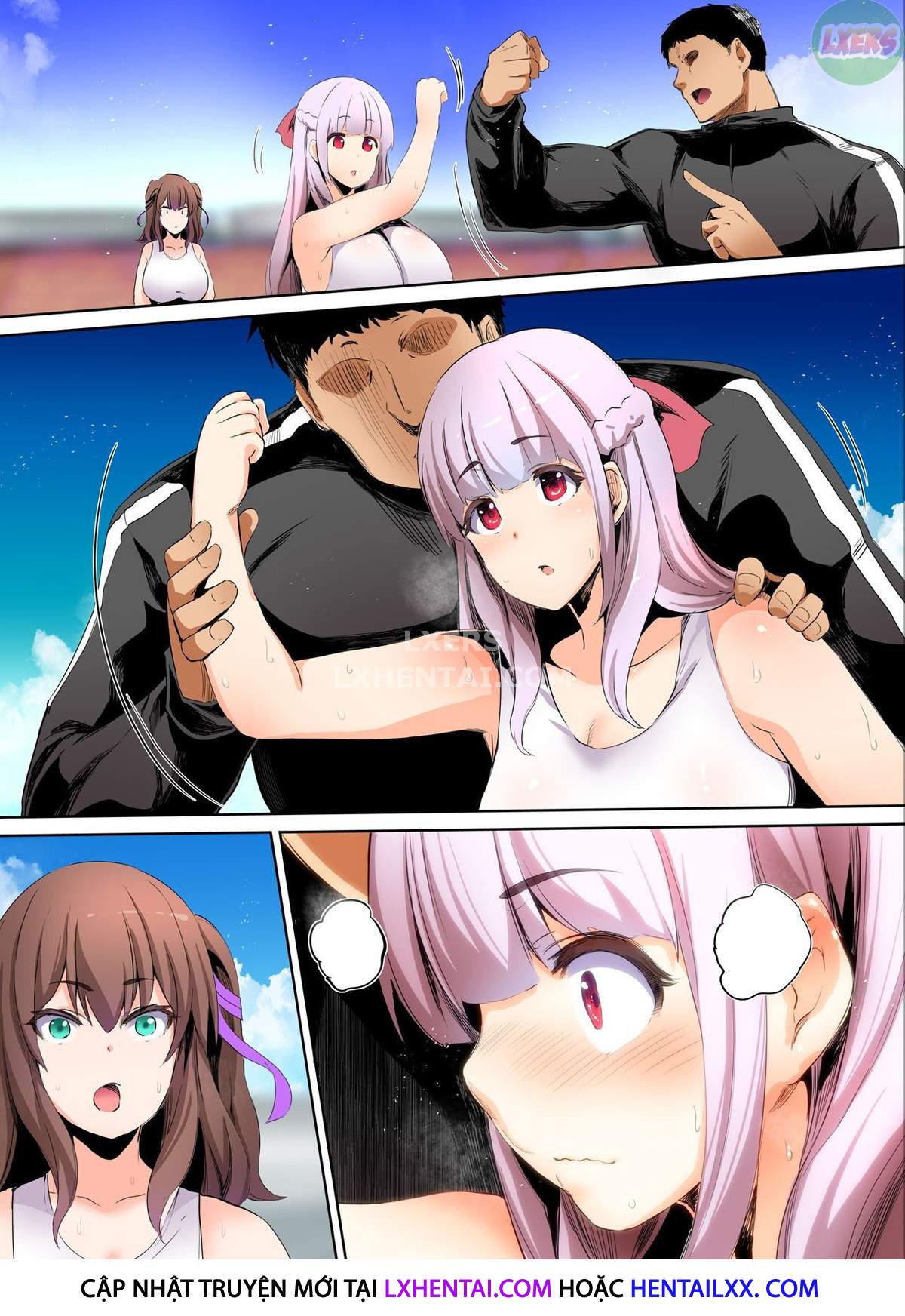 Đọc truyện hentai Rikujoubu Buchou To Fukubuchou Wa Ore No Nama Onaho!!! - Chap 1