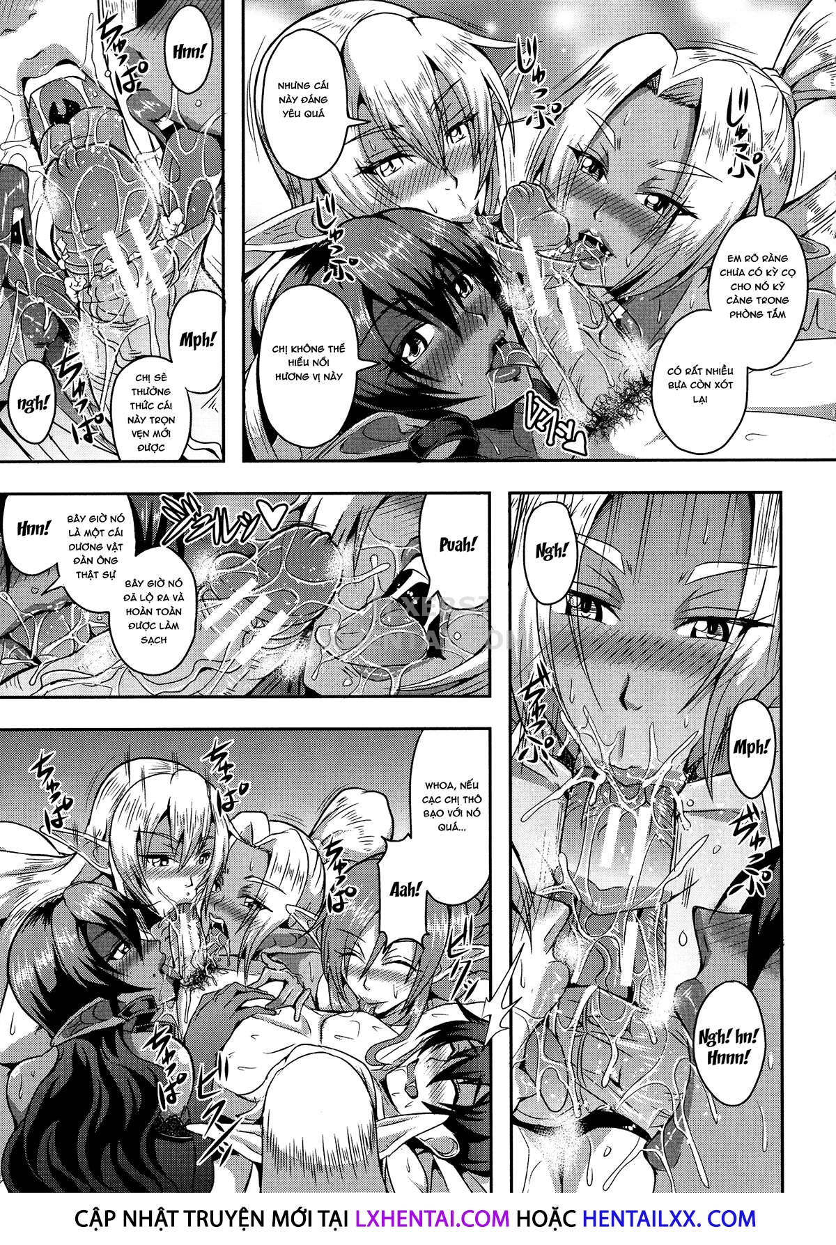 Đọc truyện hentai Elf Harem Story - Chap 1