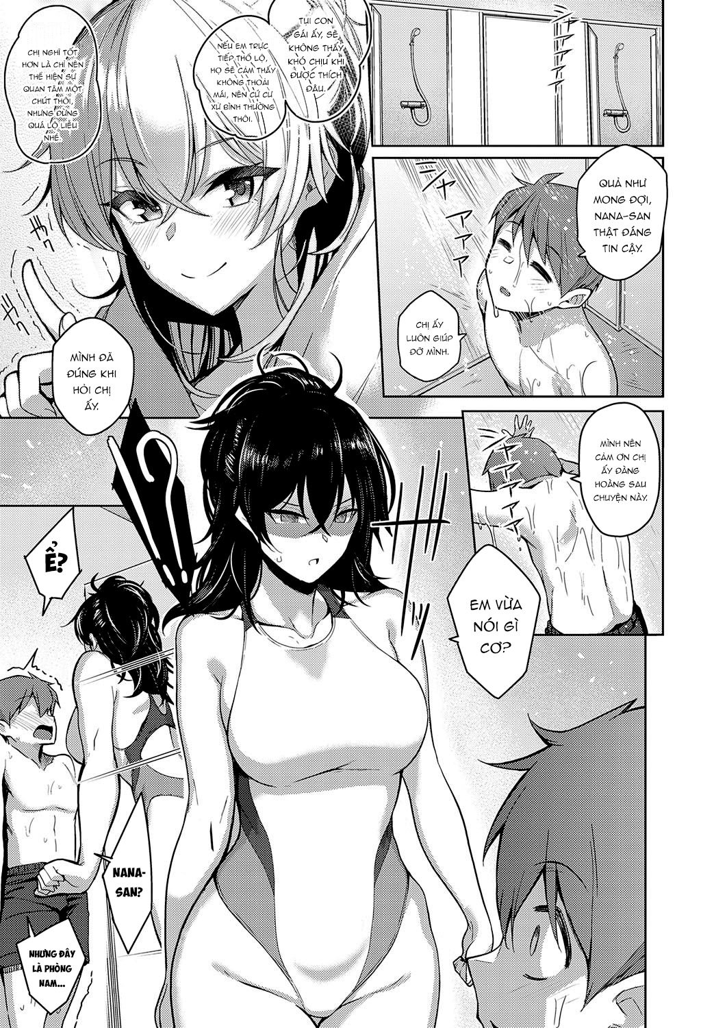 Đọc truyện hentai Onee-chan wa Shinpaishou - Oneshot