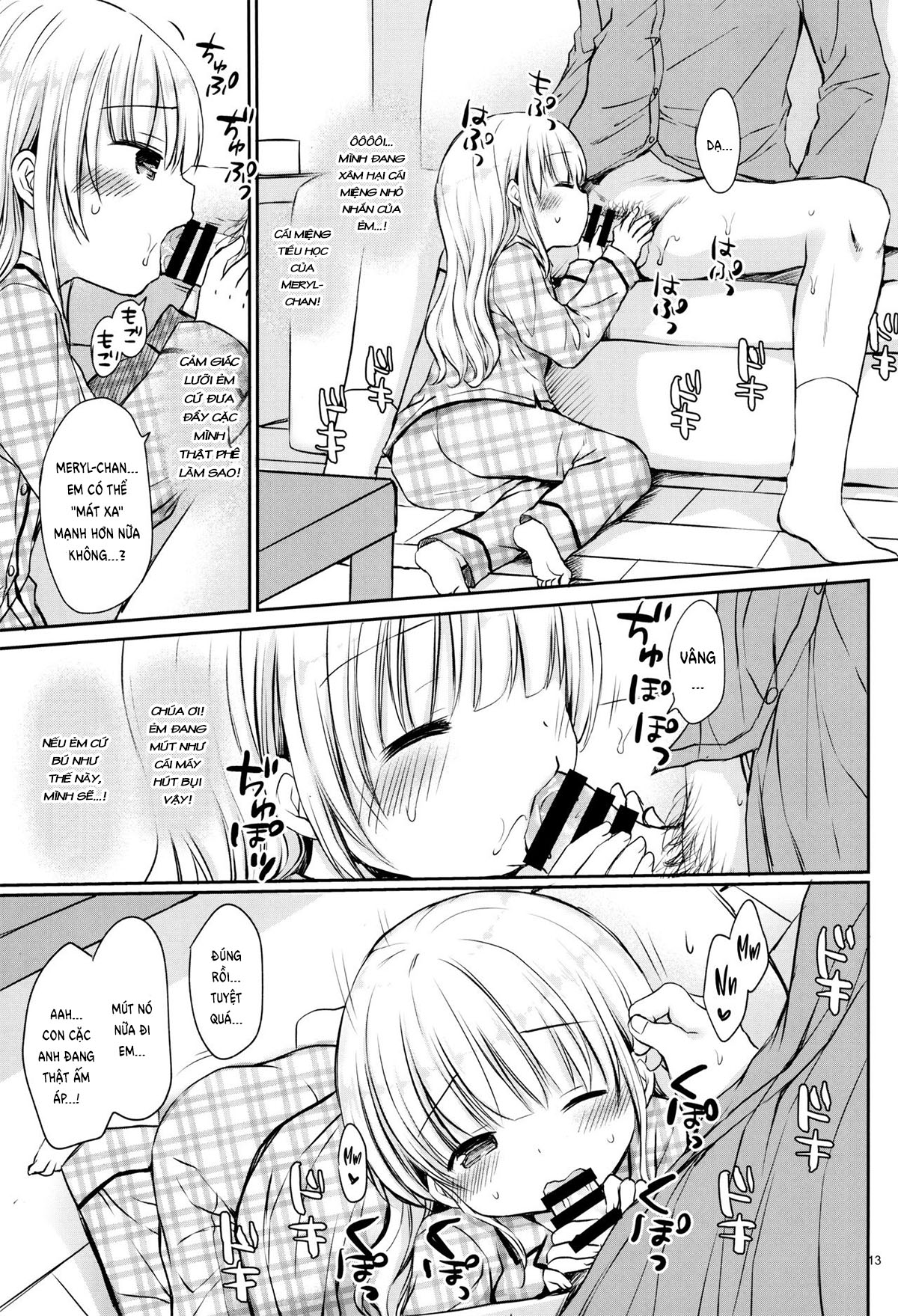 Đọc truyện hentai Tôi muốn được Meryl-chan chăm sóc! - Oneshot