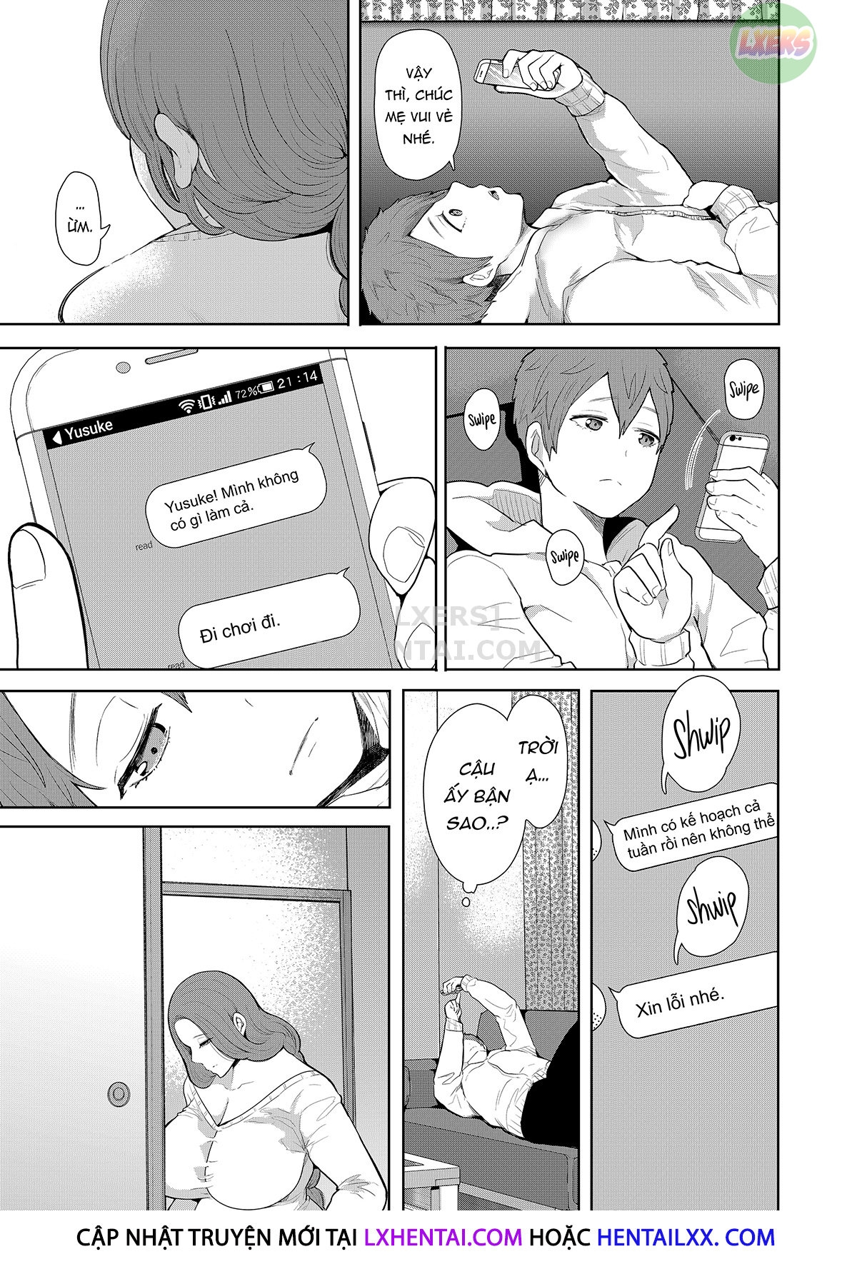 Đọc truyện hentai My Ex-Lover's Kid Is My Son's Friend - Chap 2