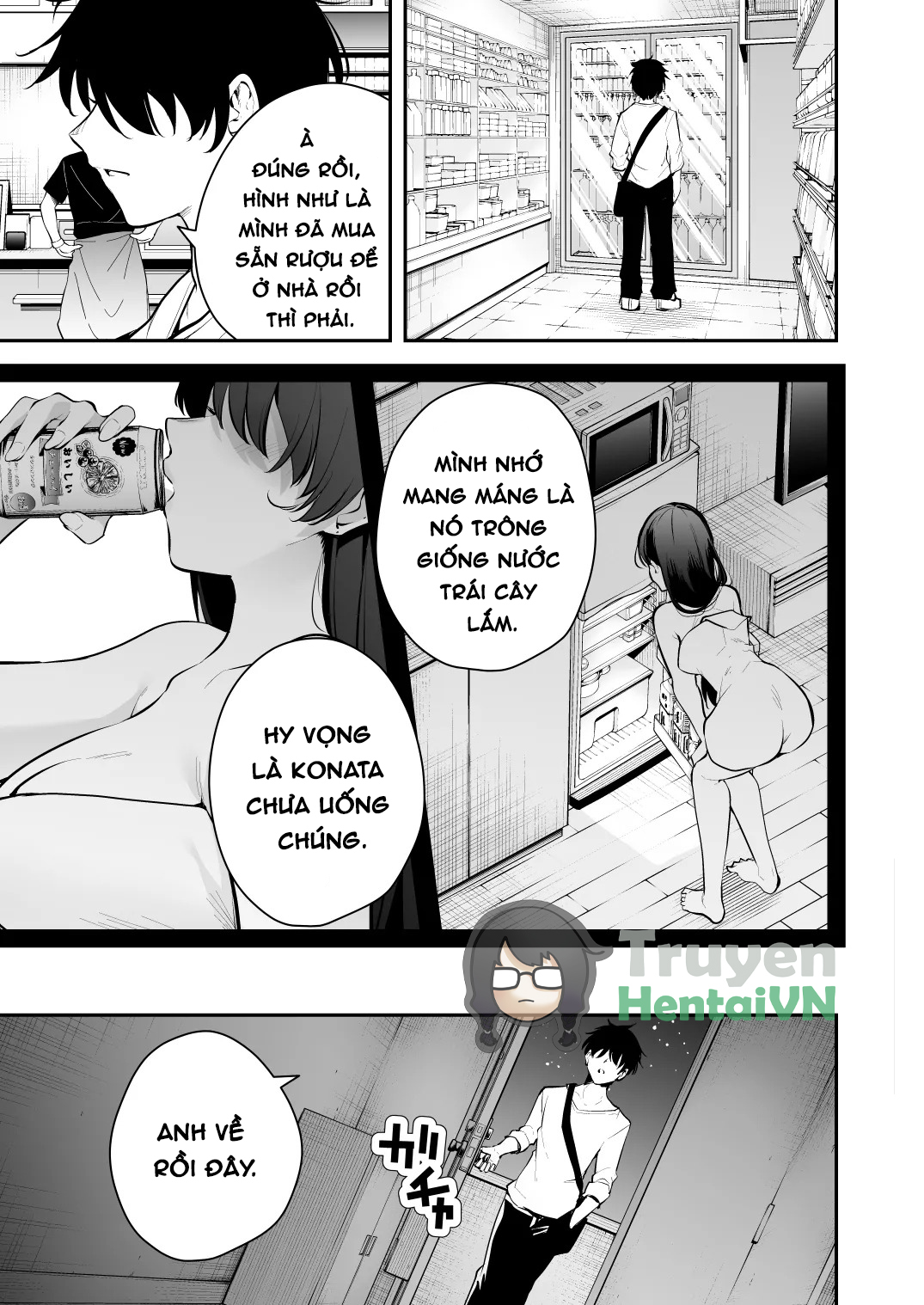 Đọc truyện hentai Uchi ni Sumitsuita Yandere Kanojo wa Yottara Sugoi ken - Oneshot
