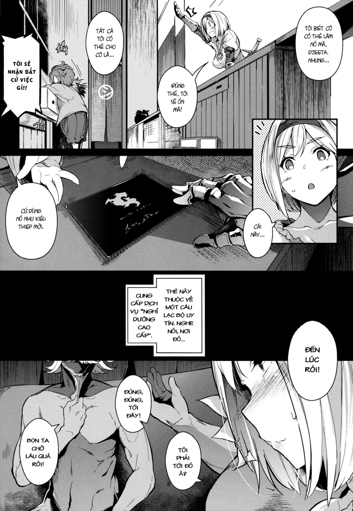 Đọc truyện hentai Gran Nyuu Fantasy Side G Shoujo D - Oneshot