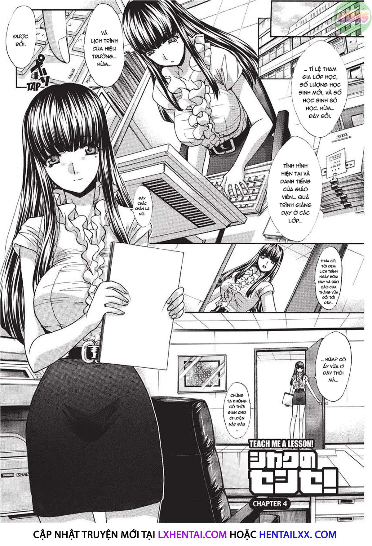 Đọc truyện hentai Teach Me A Lesson - Chap 4