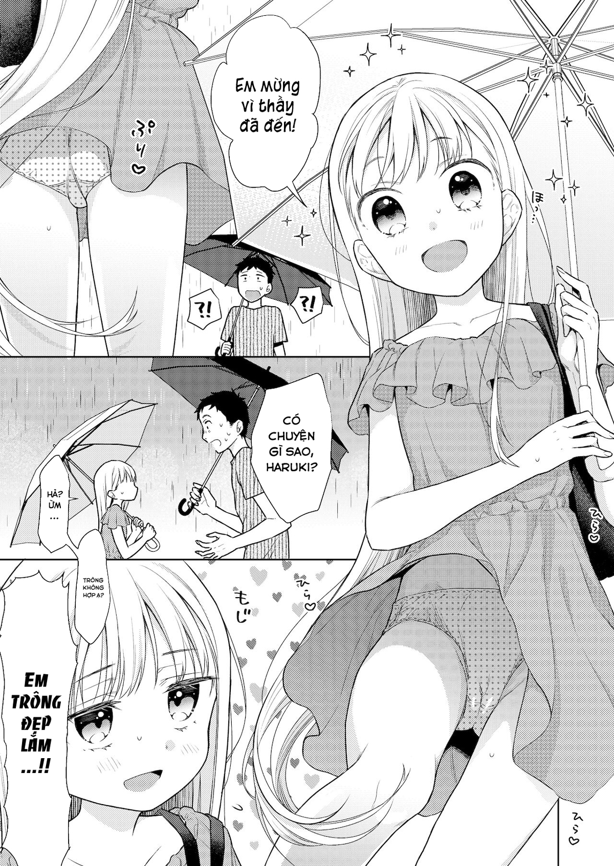 Đọc truyện hentai Hội chứng TS Haruki-kun - Chap 4.1: Hẹn hò tại nhà...