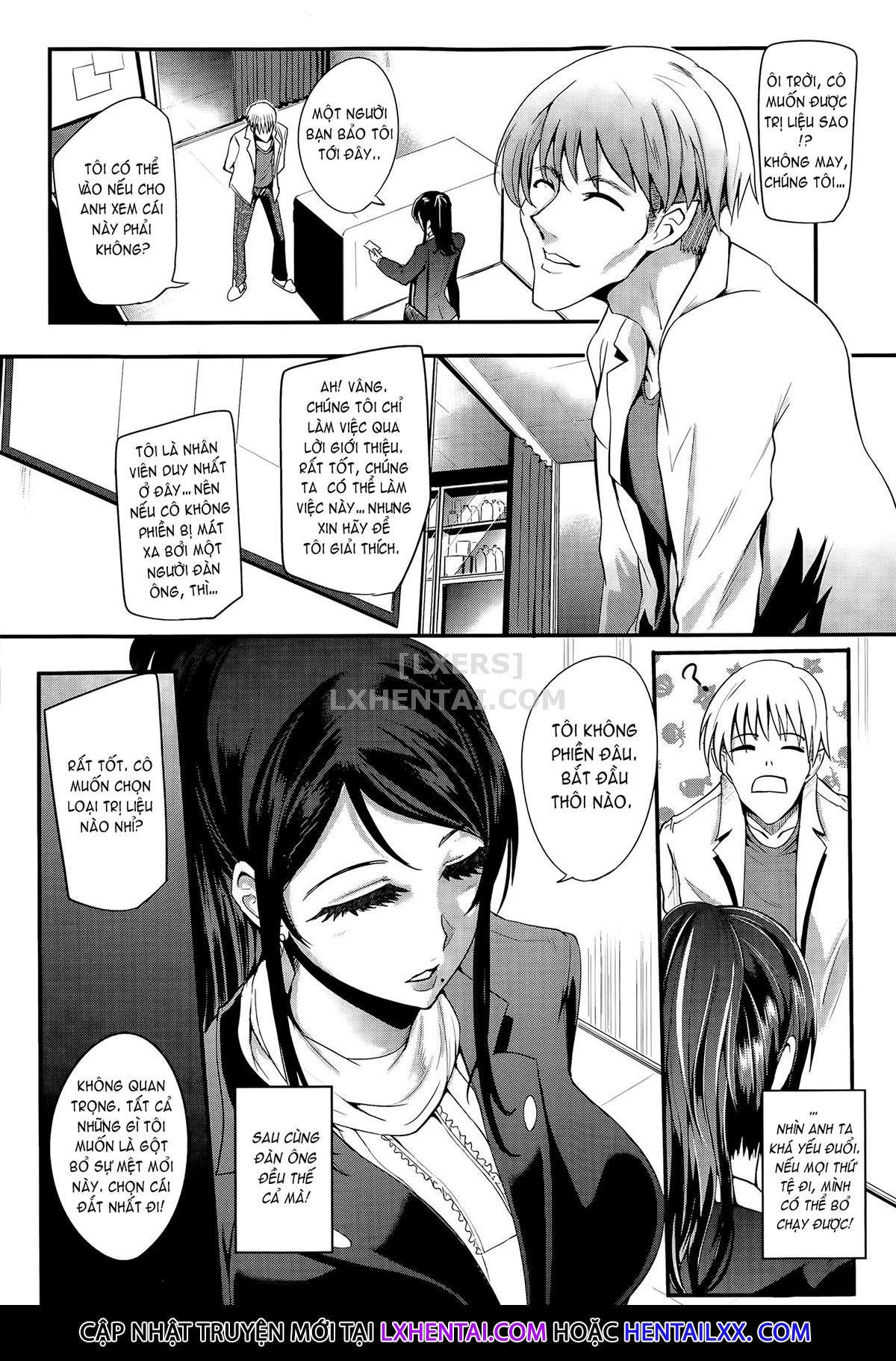 Đọc truyện hentai Gamandekinai Mesuana - Chap 3