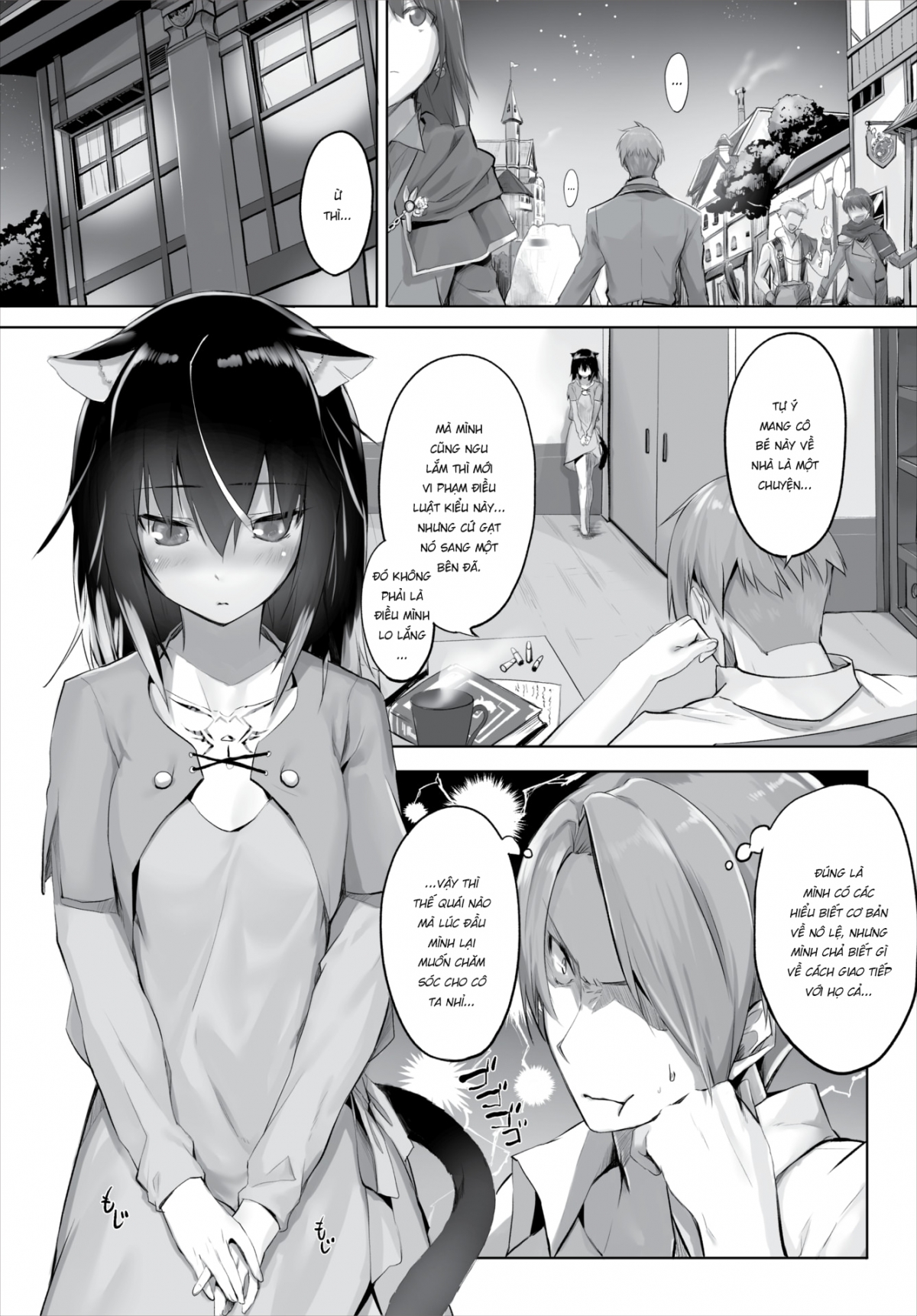 Đọc truyện hentai Nô lệ tai mèo - Chap 1