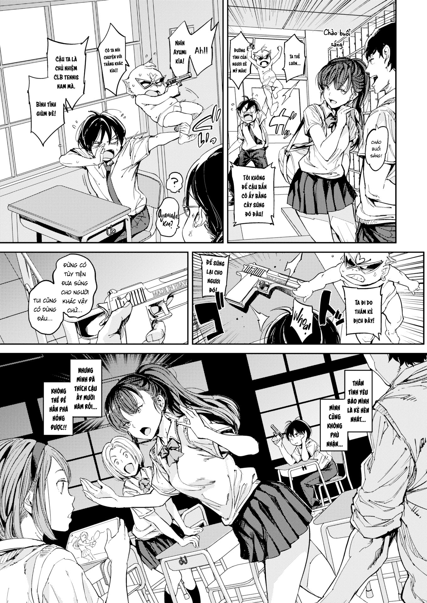 Đọc truyện hentai Phát súng tình yêu! - Oneshot