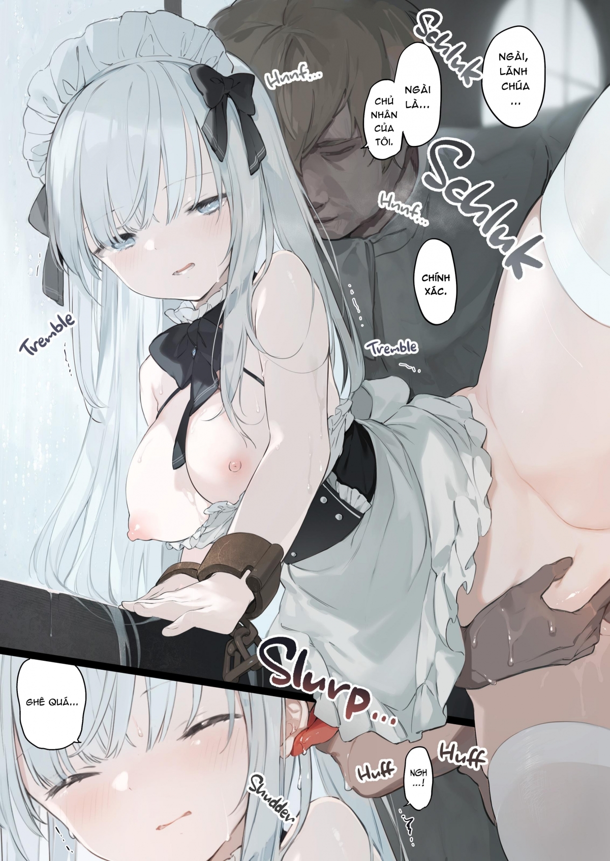 Đọc truyện hentai Sự sa ngã của nàng hầu gái tiểu thư quý tộc - Oneshot