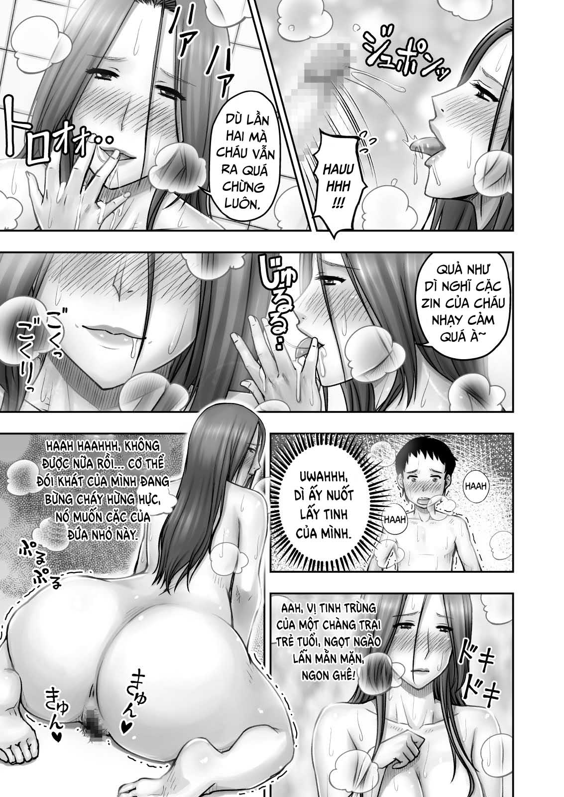 Đọc truyện hentai Akogare no Tomodachi no Okaasan ni Itazura Shitara Gyaku ni Oishiku Taberareta - Oneshot