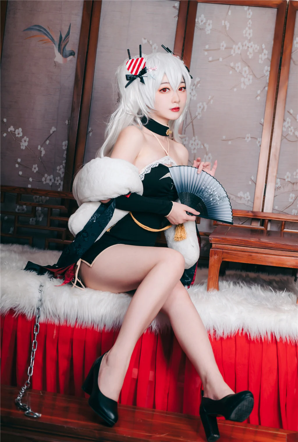 Đọc truyện hentai Tuyển tập Albums siêu phẩm Cosplay - Chap 592 - Tao Mo - Vampire Cheongsam