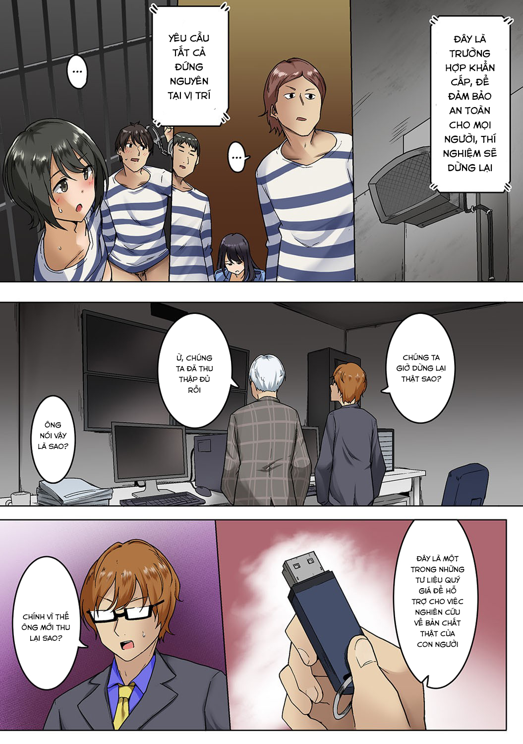 Đọc truyện hentai Kangoku Zemi Kanshu ni Zettai Fukujuu o Shiirarete - Chap 6