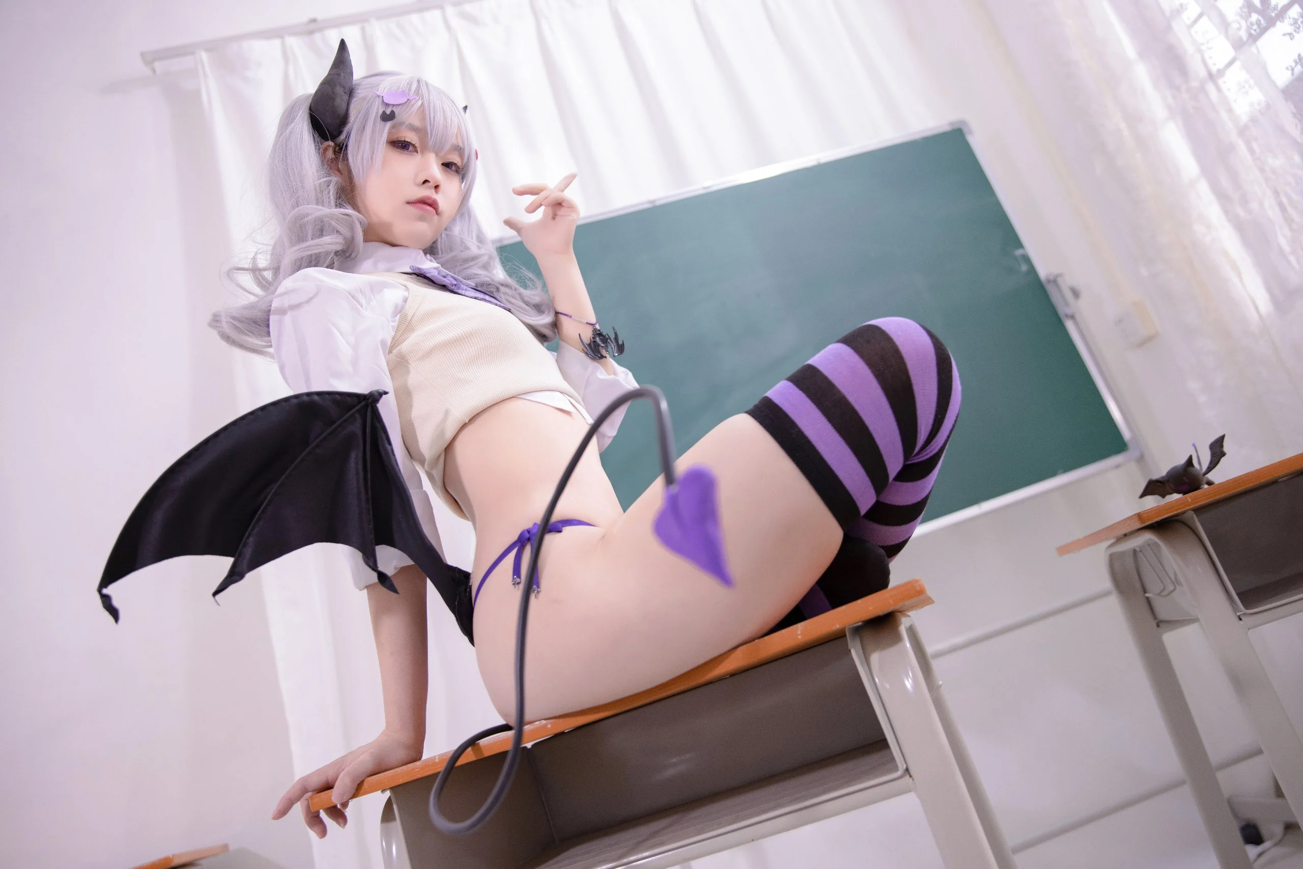 Đọc truyện hentai Tuyển tập Albums siêu phẩm Cosplay - Chap 692 - G44 Can not Get Hurt - Original Demon