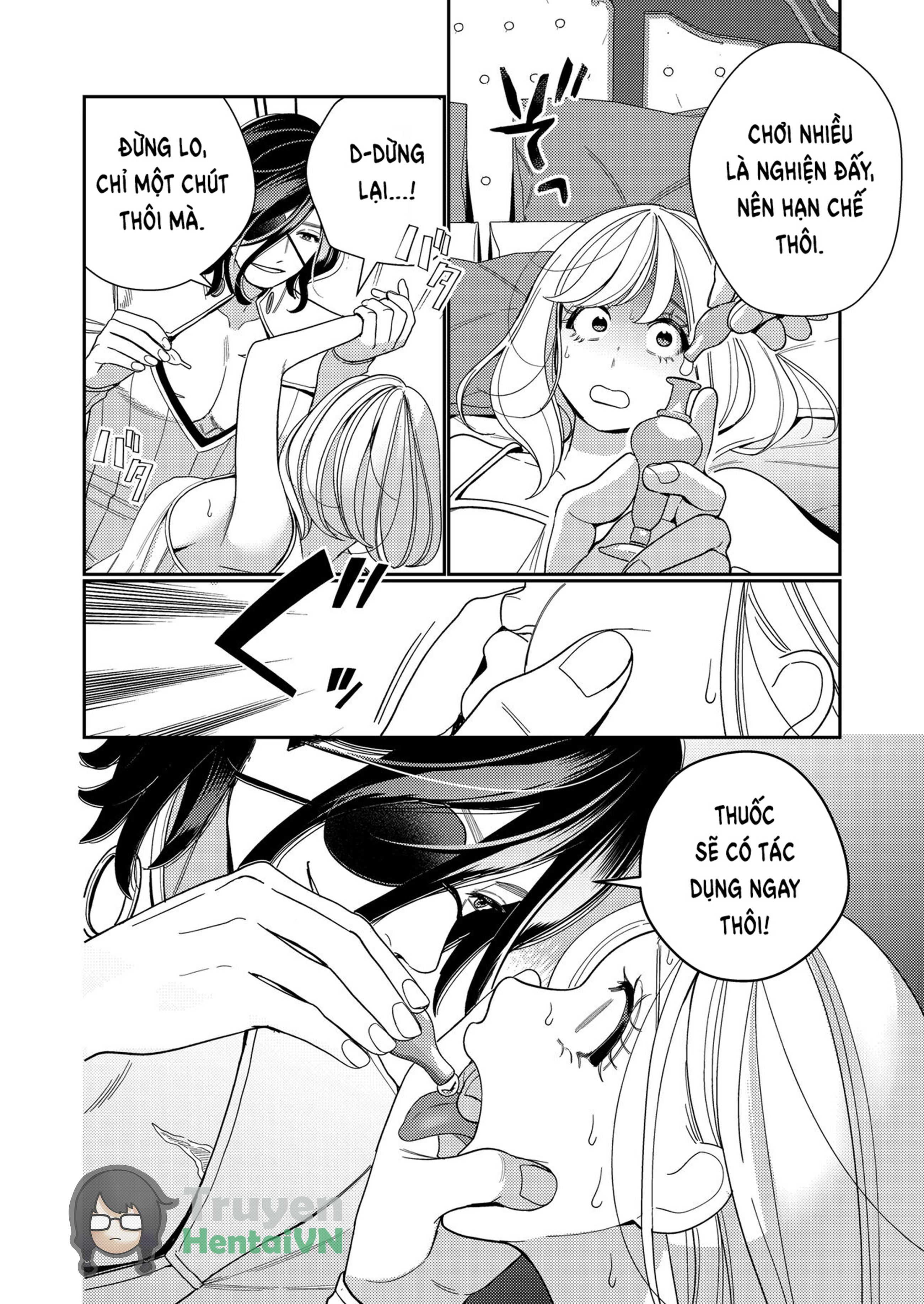 Đọc truyện hentai Seijo wa Tekikoku no Ou ni Otosareru - Oneshot