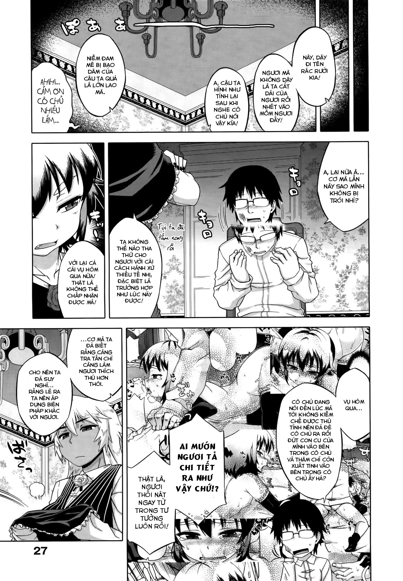 Đọc truyện hentai Elisa-sama Goyoujin!! - Chap 2