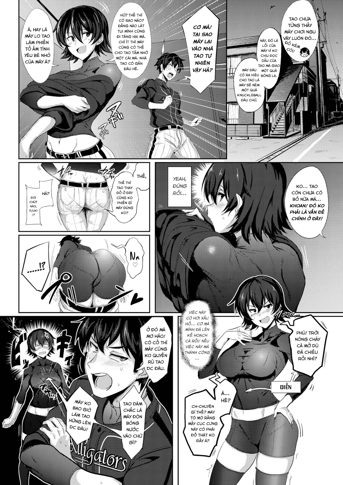 Đọc truyện hentai Wild Pitch - Oneshot