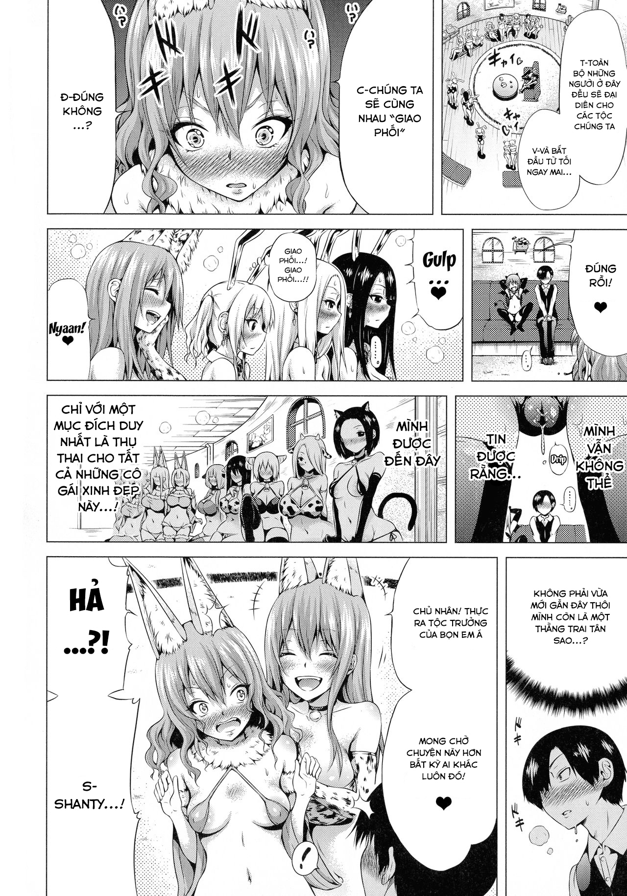 Đọc truyện hentai Isekai Harem Paradise - (Jou) Chap 4