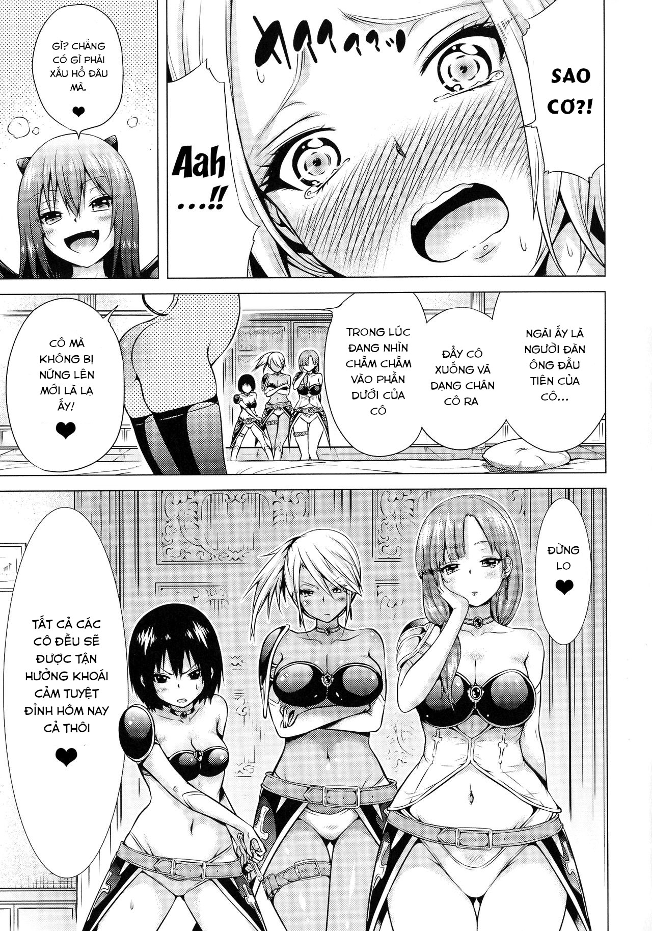 Đọc truyện hentai Isekai Harem Paradise - (Jou) Chap 3.1