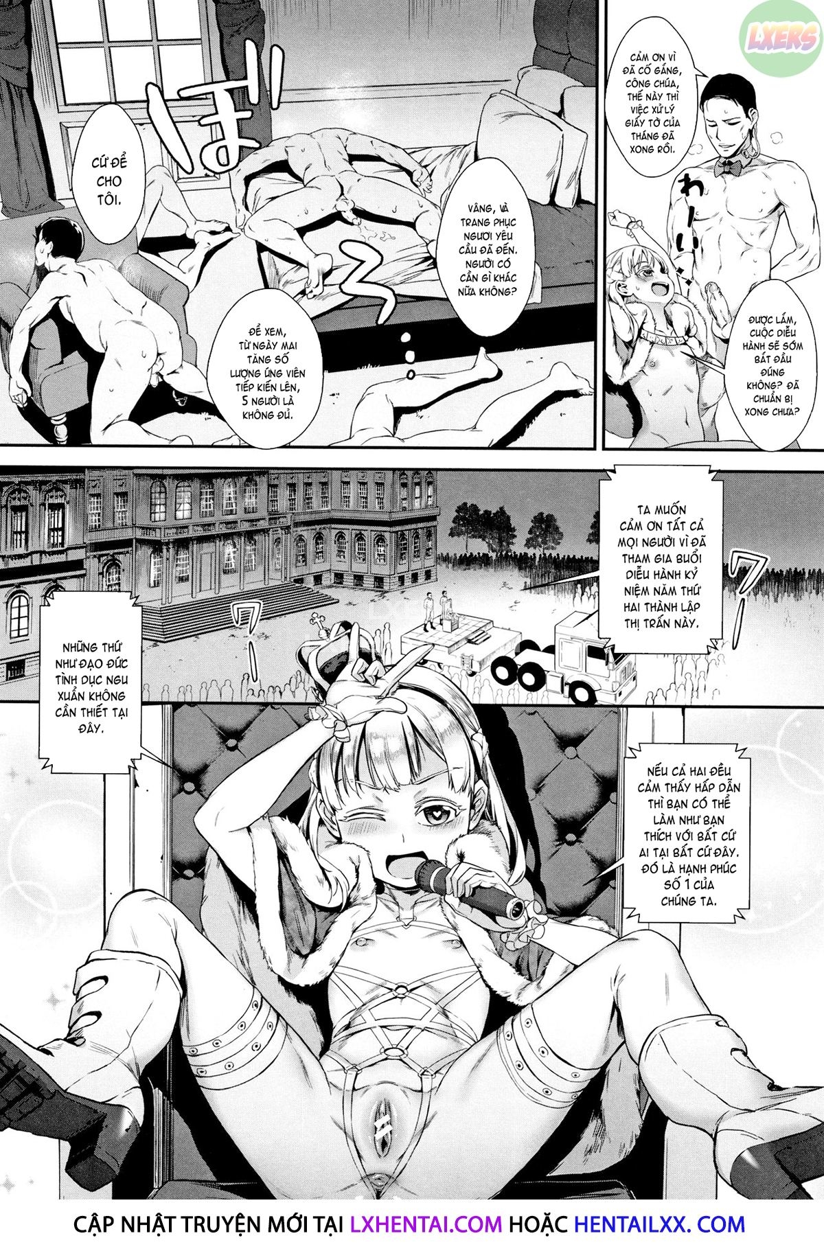 Đọc truyện hentai Gakuen Rankou - Chap 6