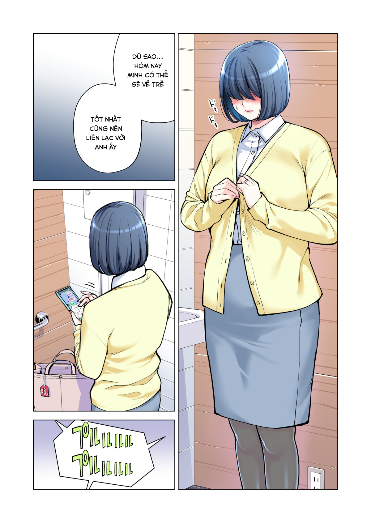 Đọc truyện hentai Jichikai no Hitozuma wa Totemo H deshita - Chap 3