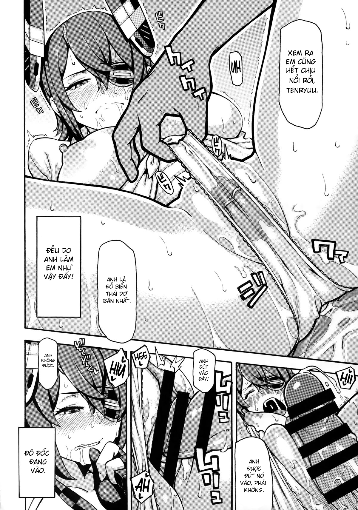 Đọc truyện hentai Asedaku Tenryuu (Kantai Collection -KanColle-) - Oneshot