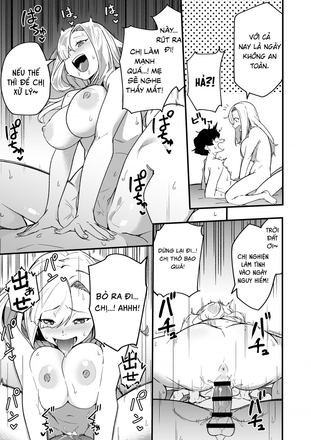 Đọc truyện hentai Chị em ghép cặp và cuộc sống tình dục bí mật - Oneshot