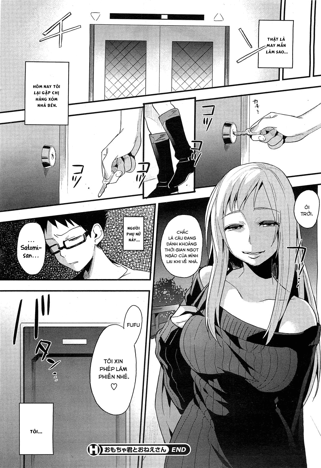 Đọc truyện hentai Omocha-kun to Onee-san - Oneshot