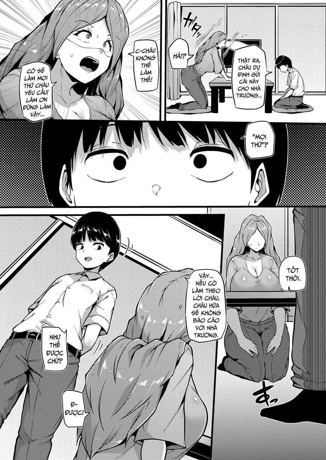 Đọc truyện hentai Thời điểm phục thù - Oneshot