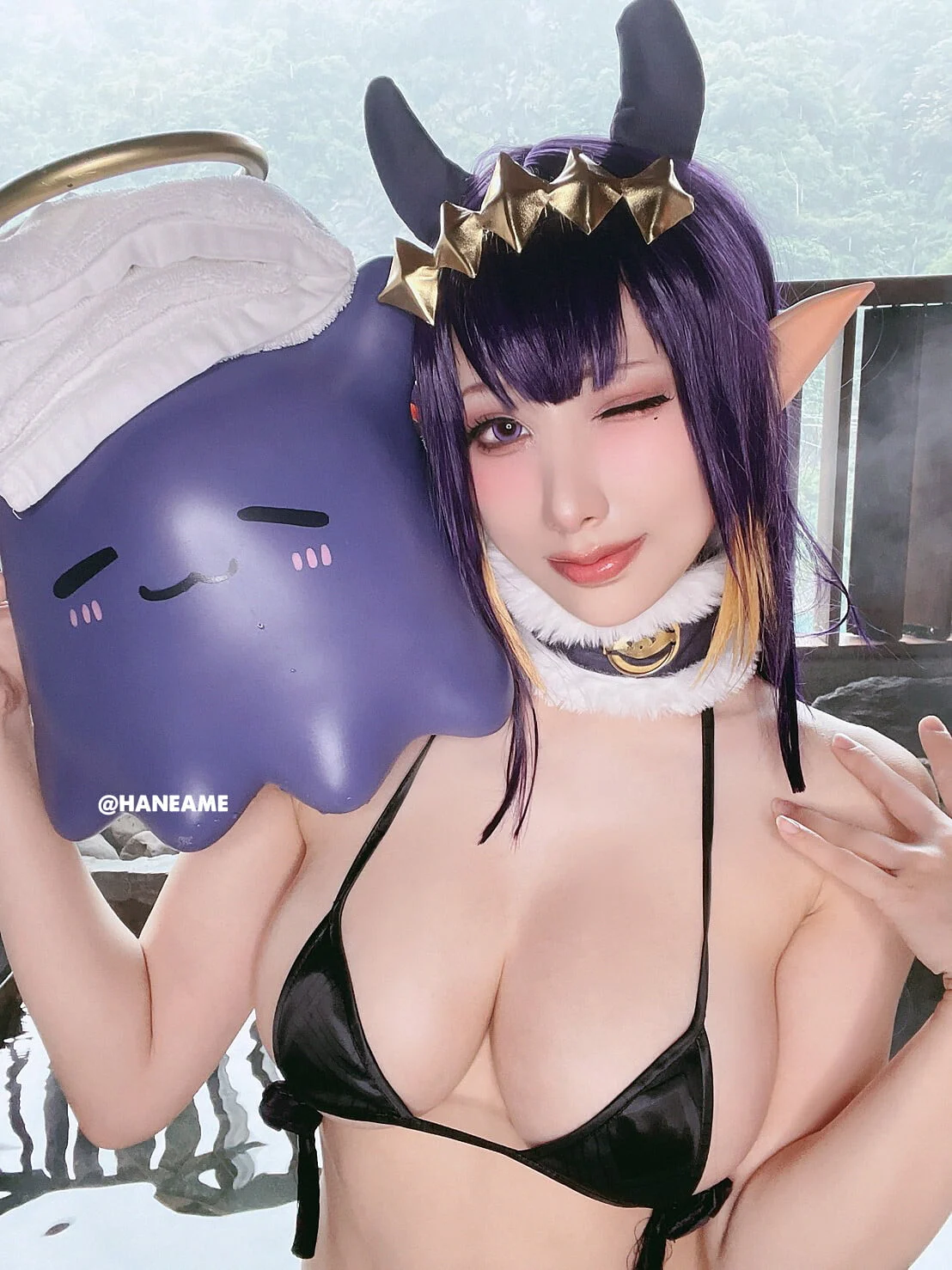 Đọc truyện hentai Tuyển tập Albums siêu phẩm Cosplay - Chap 661 - Haame - Ninomae No is Hot Springs