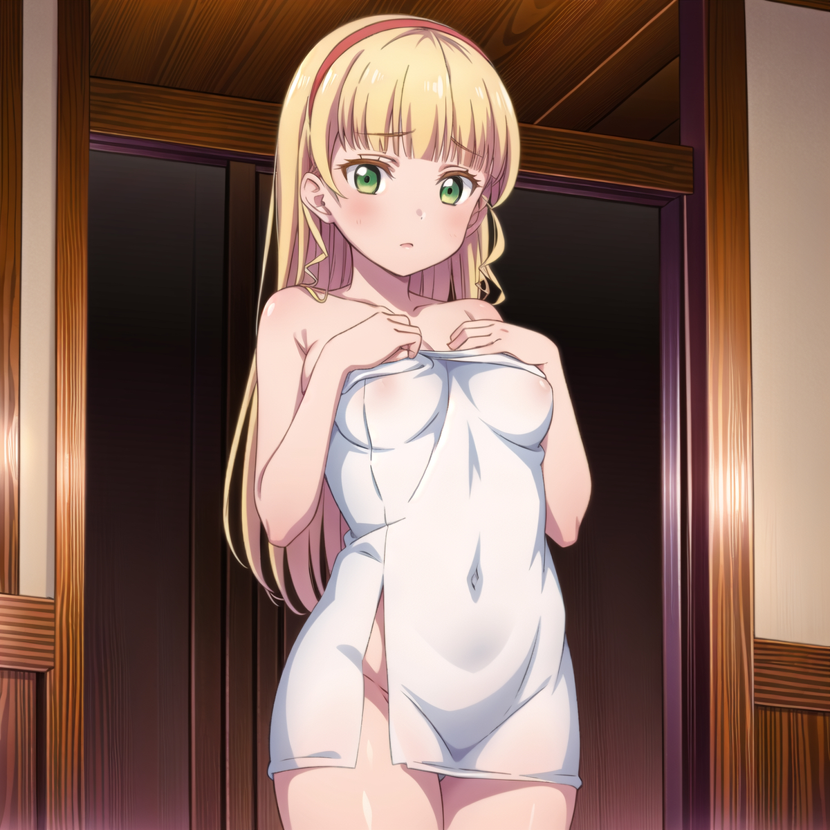 Đọc truyện hentai Tuyển tập Albums Art hentai - Chap 188 - Sumire | Towel