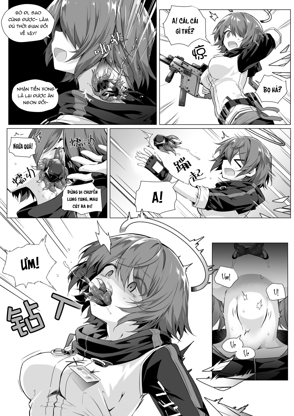 Đọc truyện hentai Bụng tôi không phải nơi sinh sản của bọ!! - Oneshot