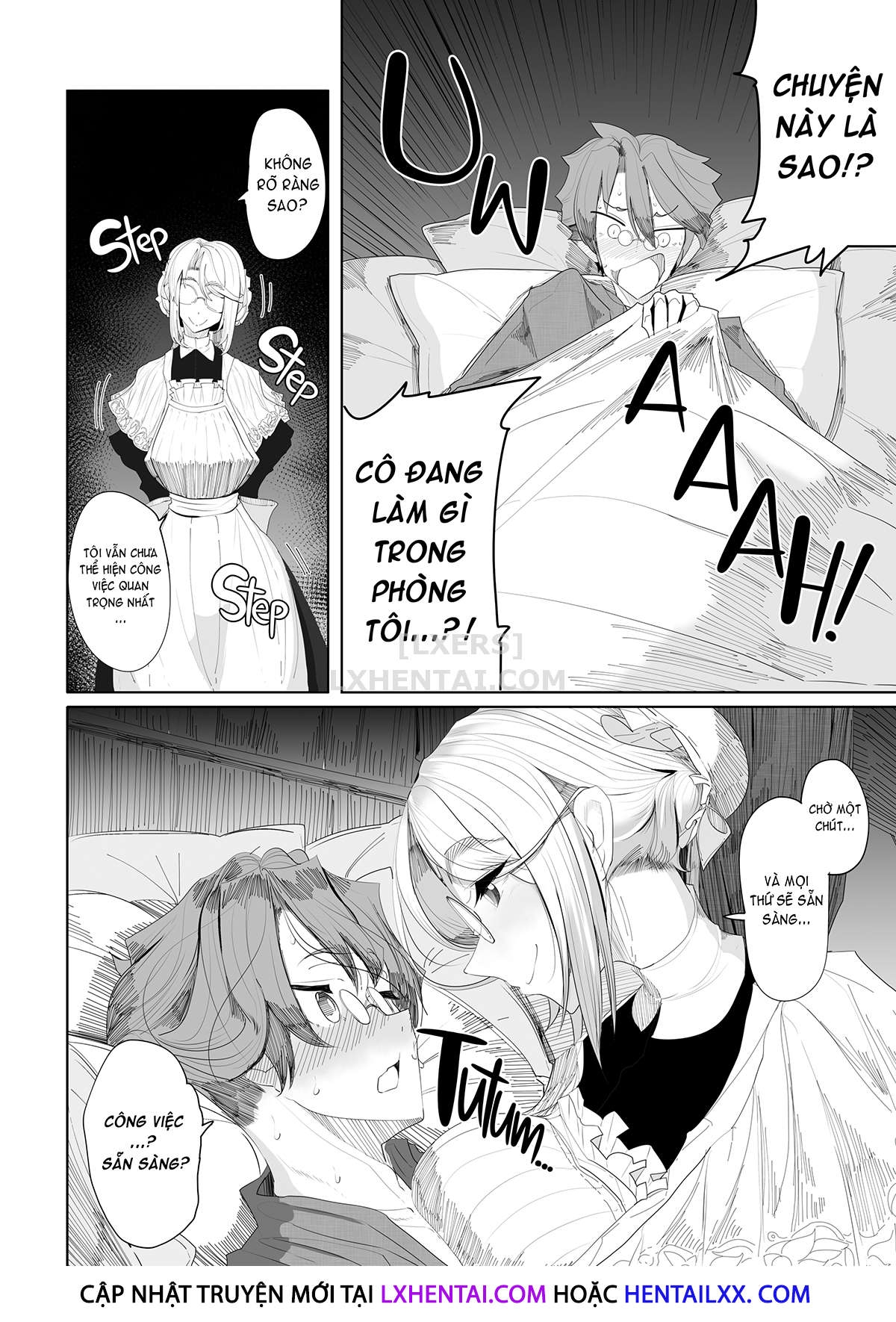Đọc truyện hentai Shinshi Tsuki Maid no Sophie-san - Chap 1