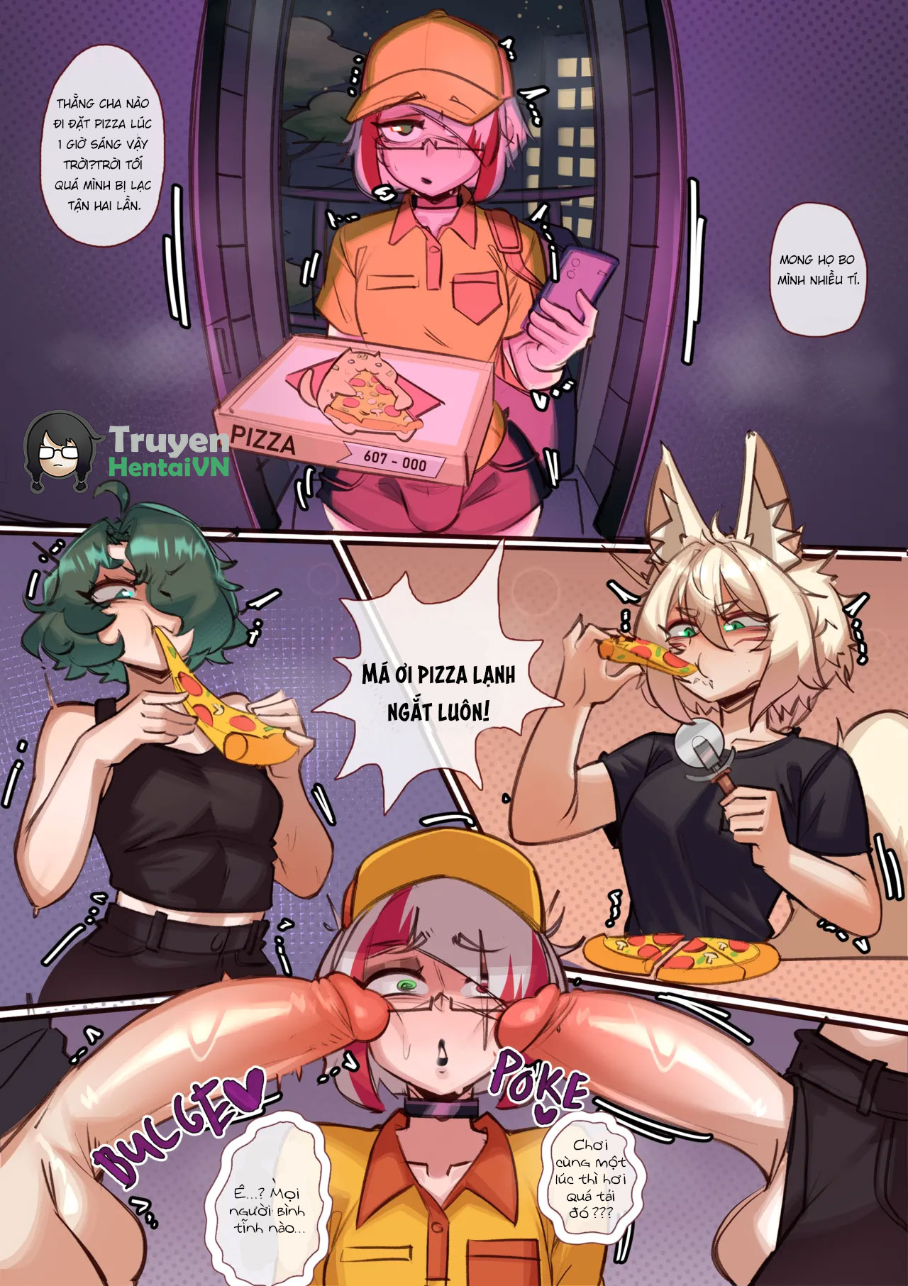 Đọc truyện hentai 5 Minute Delivery - Oneshot