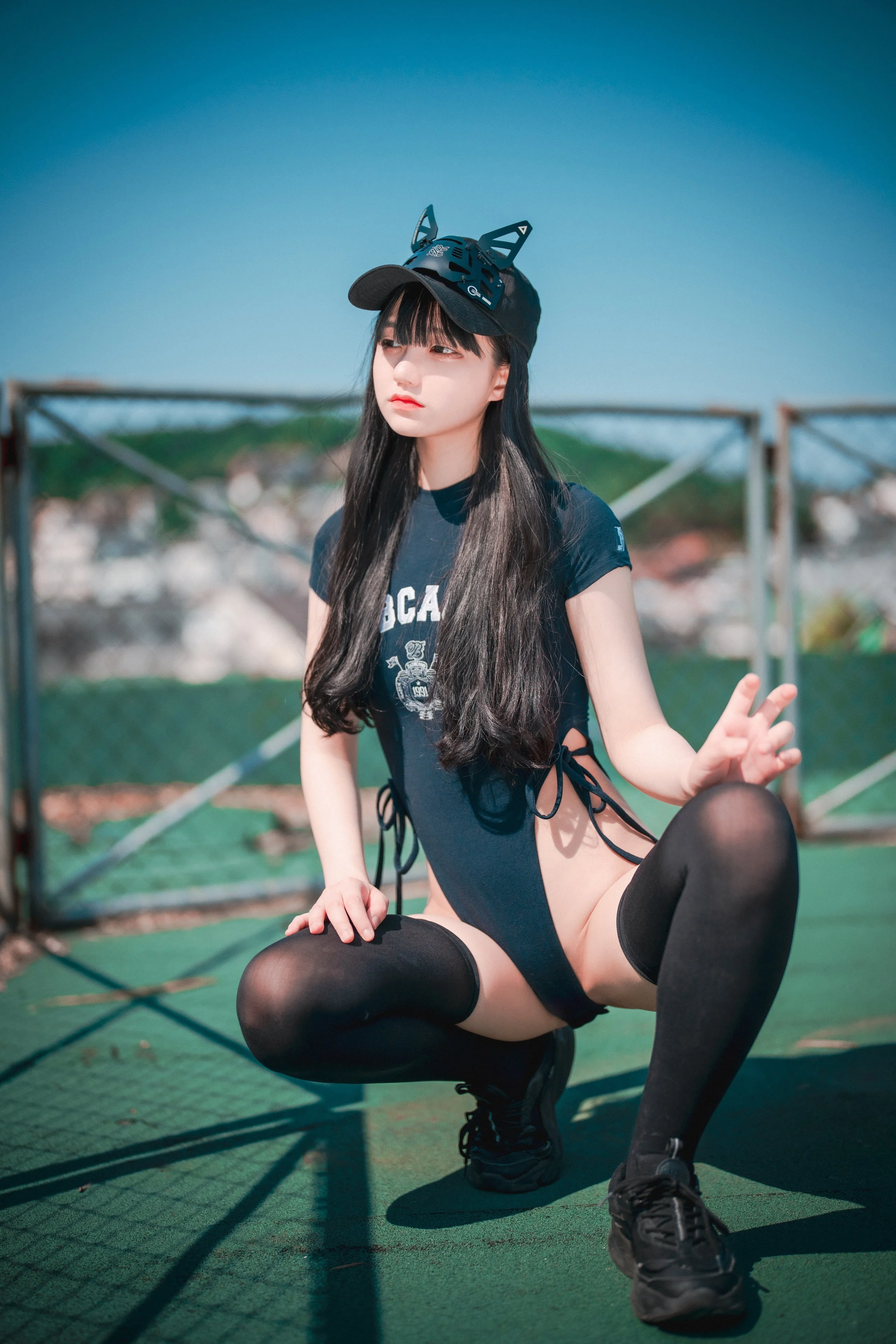 Đọc truyện hentai Tuyển tập Albums siêu phẩm Cosplay - Chap 699 - [DJAWA] Jeong Jenny  - Classic Athletic Girl in Navy Blue