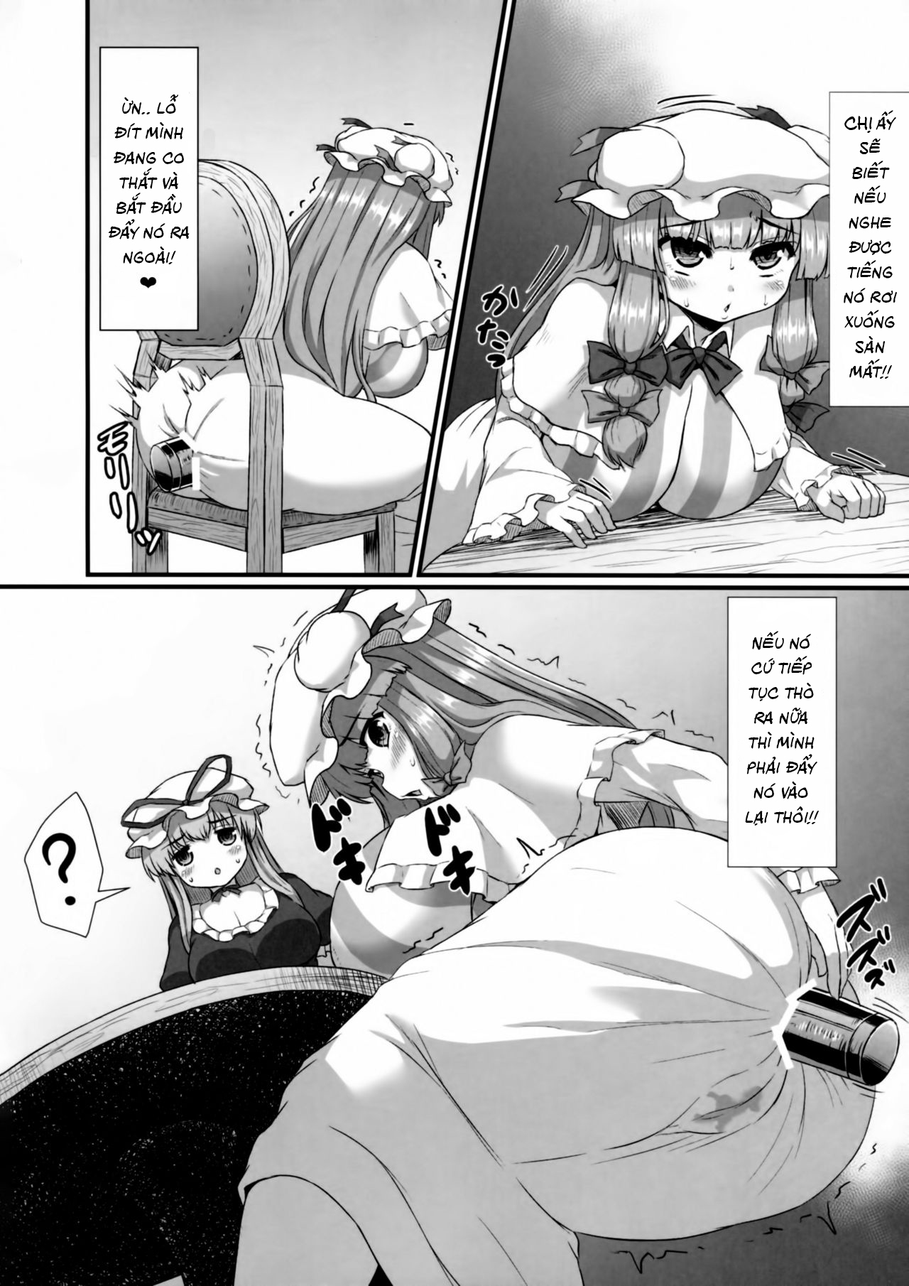 Đọc truyện hentai [Touhou] Lỗ Đít Của Patchouli - Oneshot