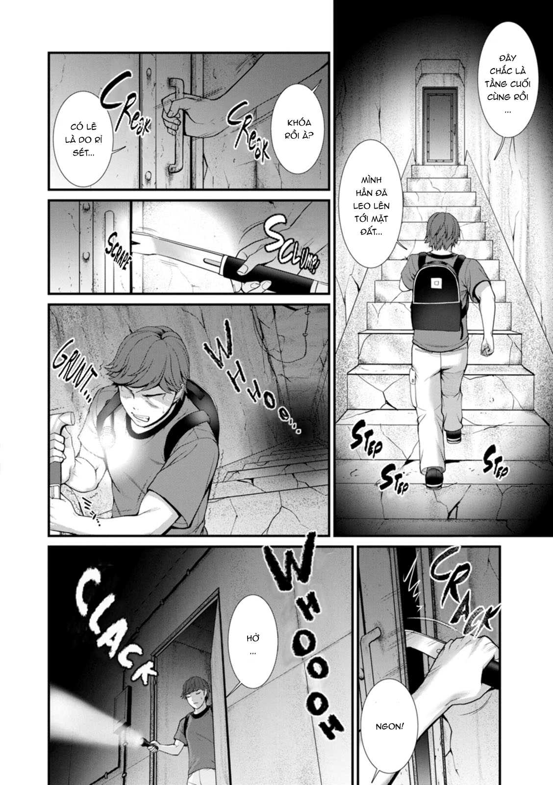 Đọc truyện hentai Tuần trăng mật dưới địa đạo 30m - Tập 6 - Phòng tôi