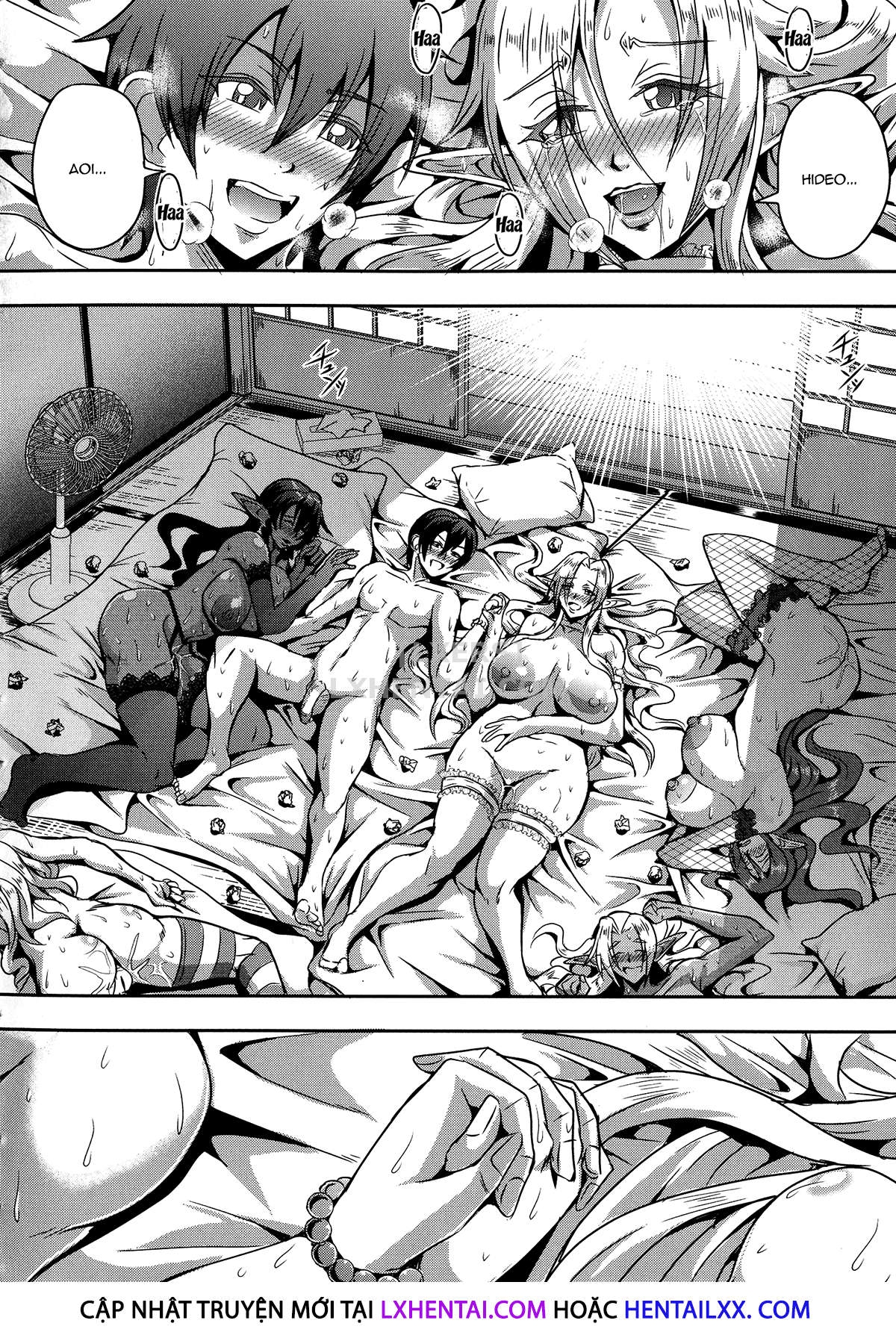 Đọc truyện hentai Elf Harem Story - Chap 1