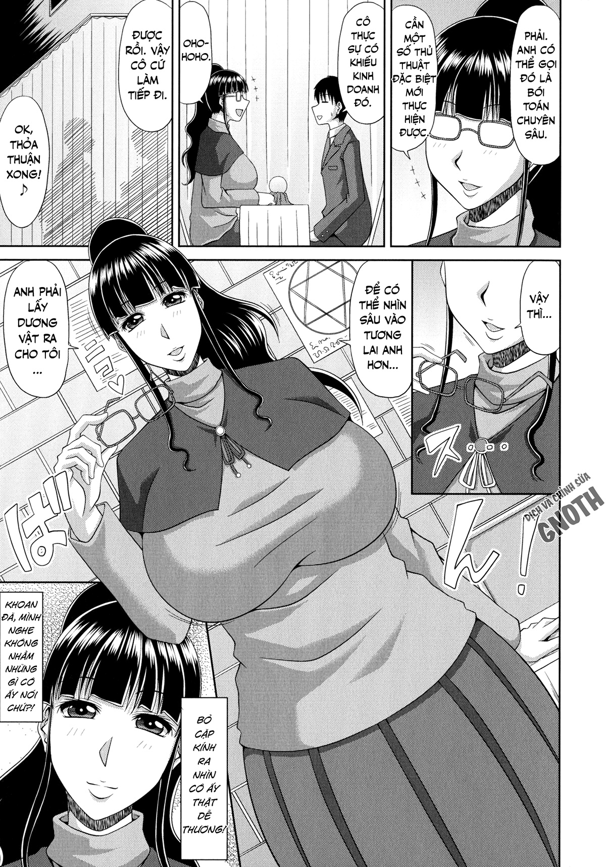 Đọc truyện hentai Chounyuusai - Chap 8 - Cô thầy bói xinh đẹp