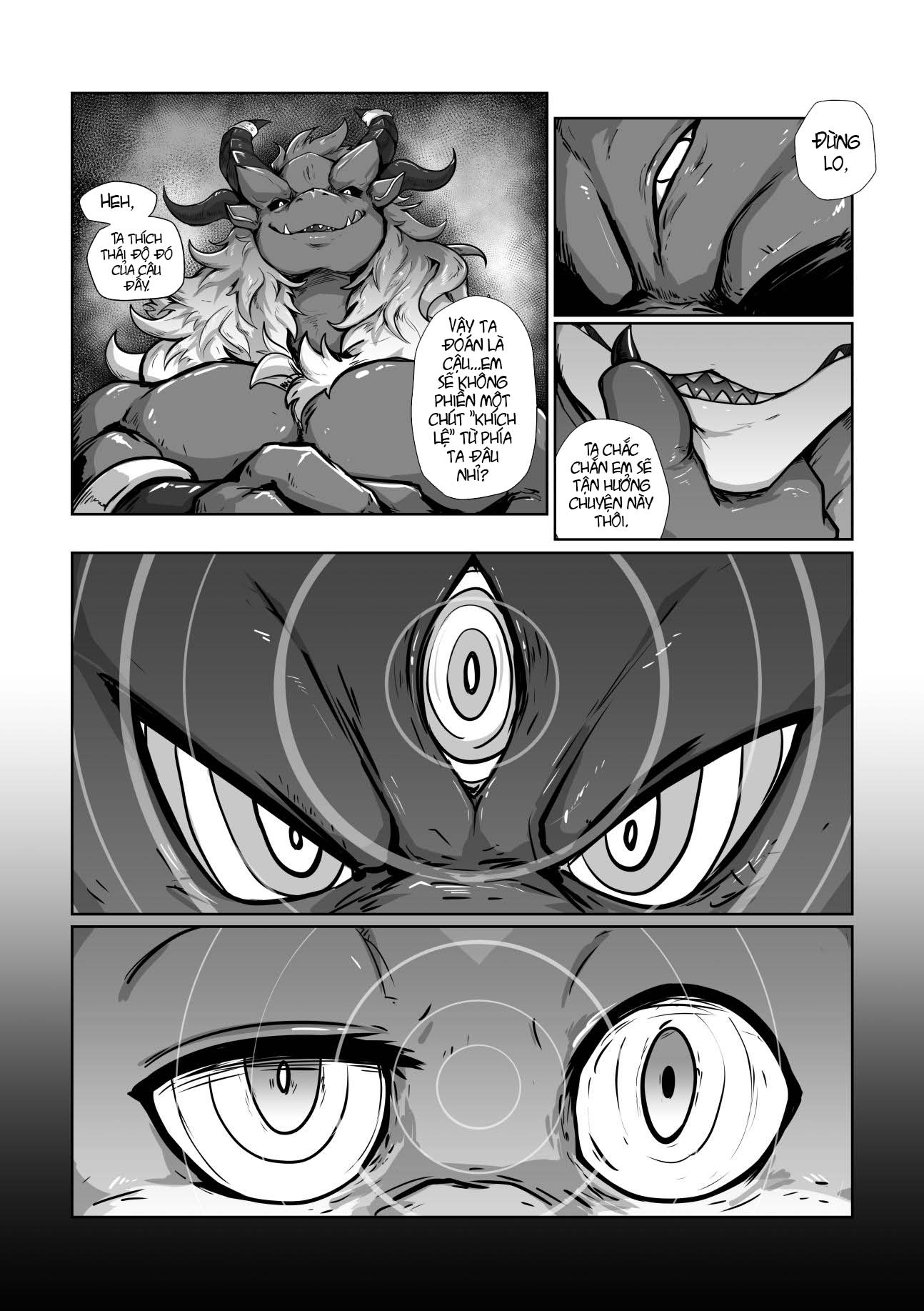 Đọc truyện hentai Hiệp sĩ và ác ma - Oneshot