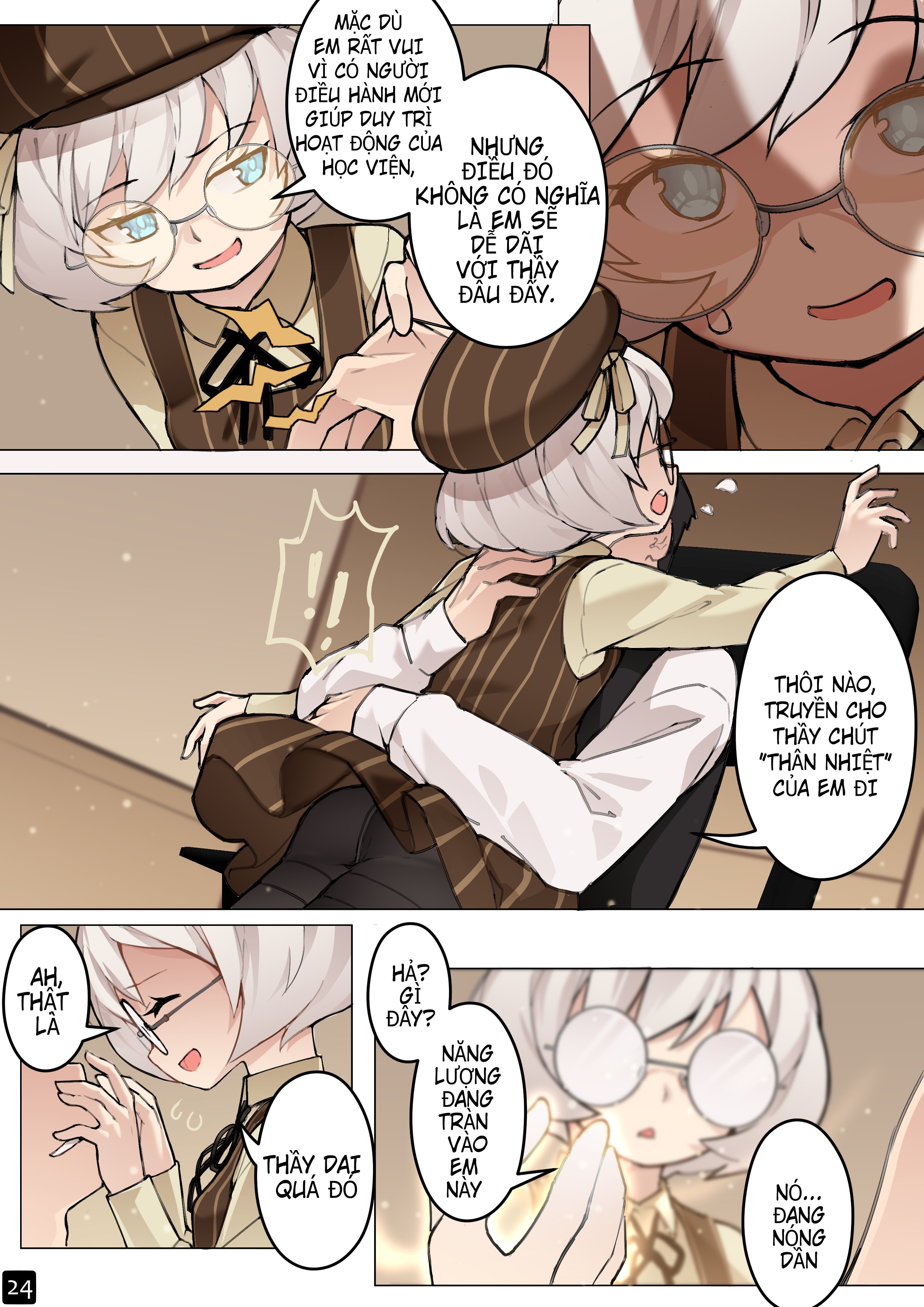 Đọc truyện hentai Điểm kỳ dị của thiếu nữ - Chap 5: Học viện Shrivatsa