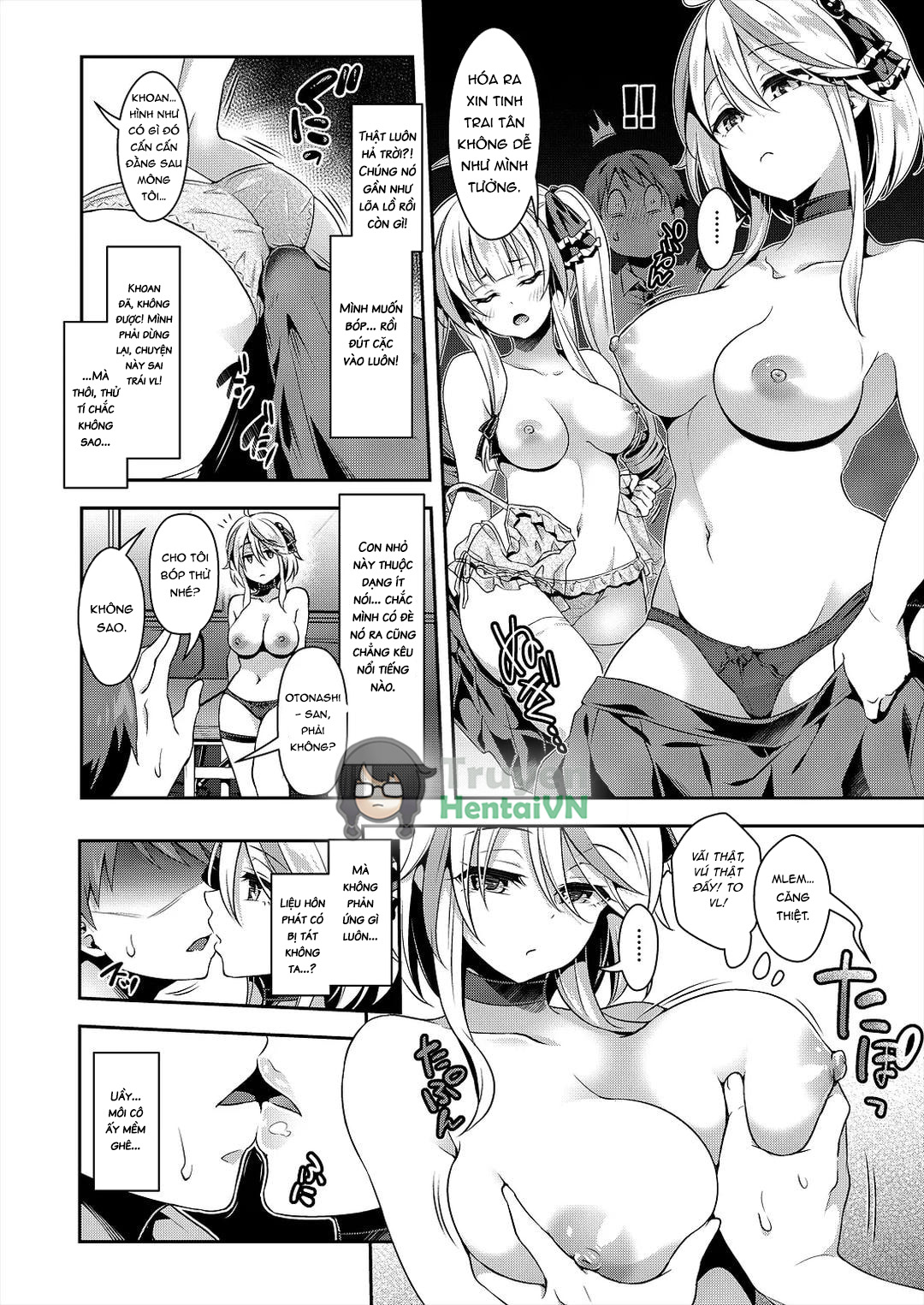 Đọc truyện hentai Occult Kenkyuubu: Jintai Rensei - Oneshot