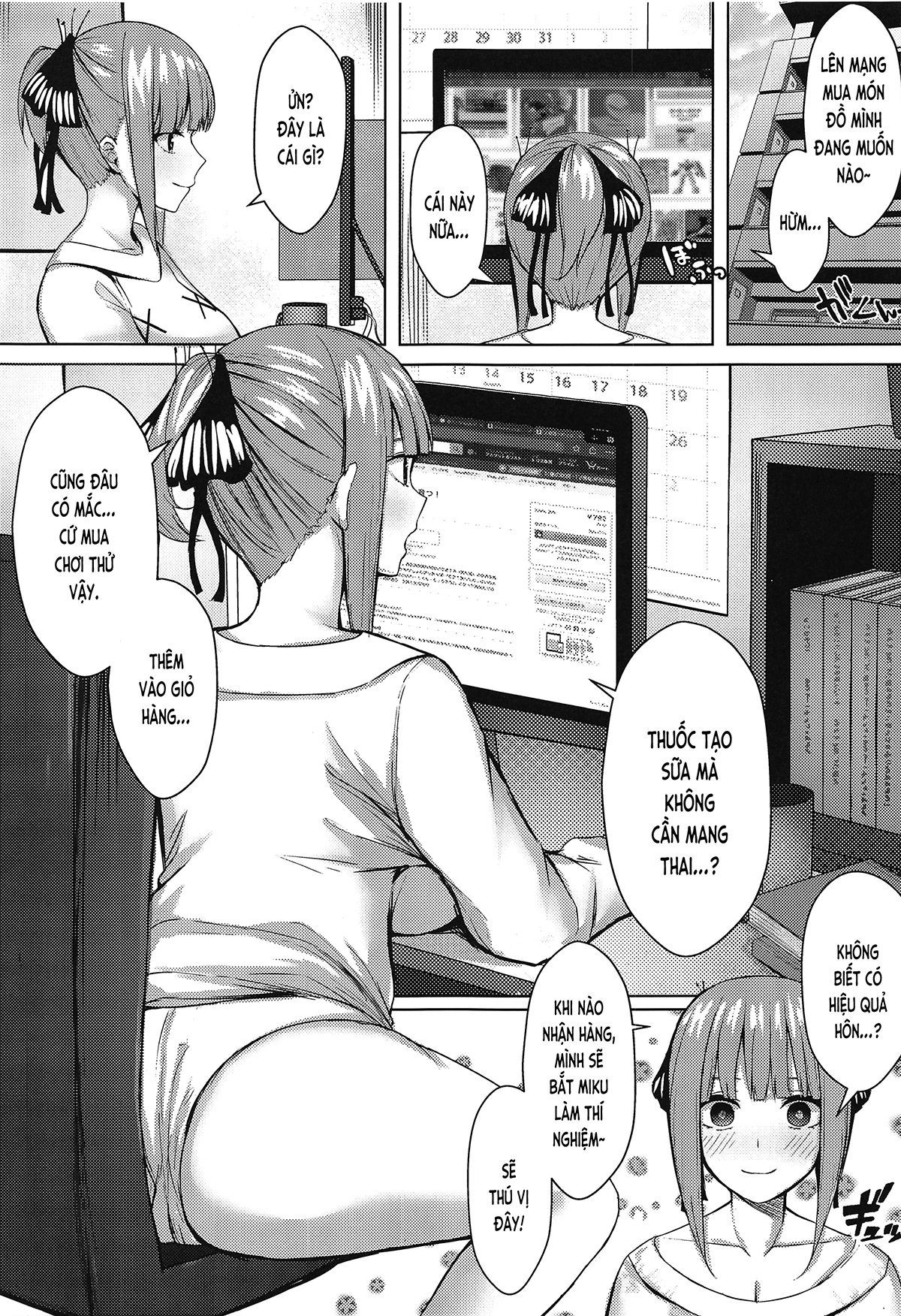 Đọc truyện hentai Hãy chọn cho công bằng! (Gotoubun no Hanayome) - Ch. 2