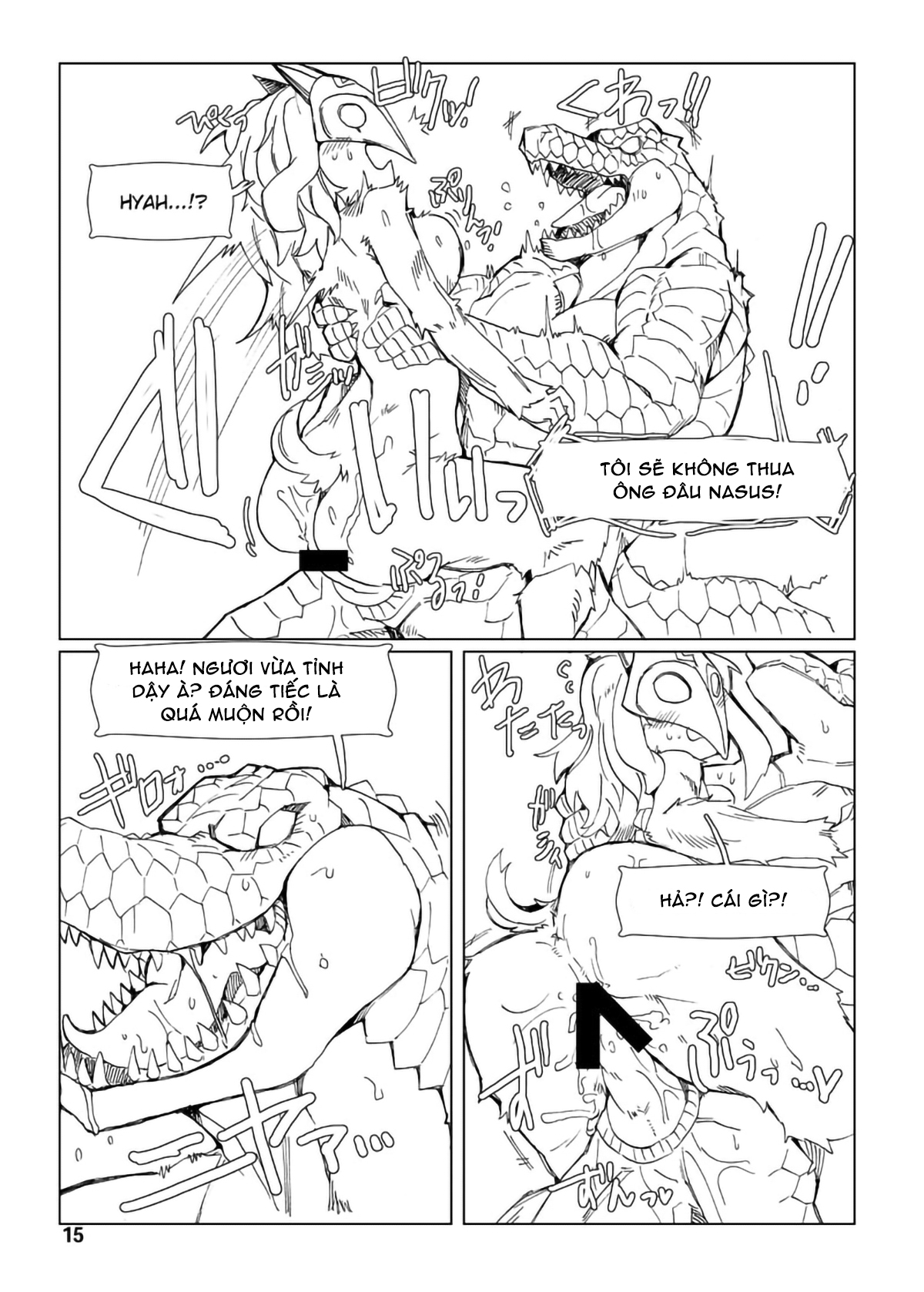 Đọc truyện hentai Cơn đói cảm thấy thế nào? 3 - Oneshot double kill