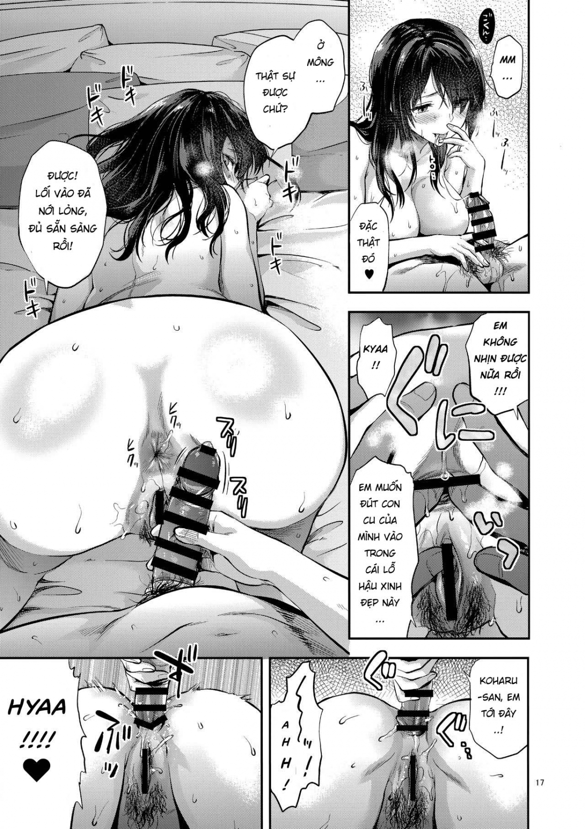 Đọc truyện hentai Akogare no Onee-san ga Aniyome ni Natta - Oneshot