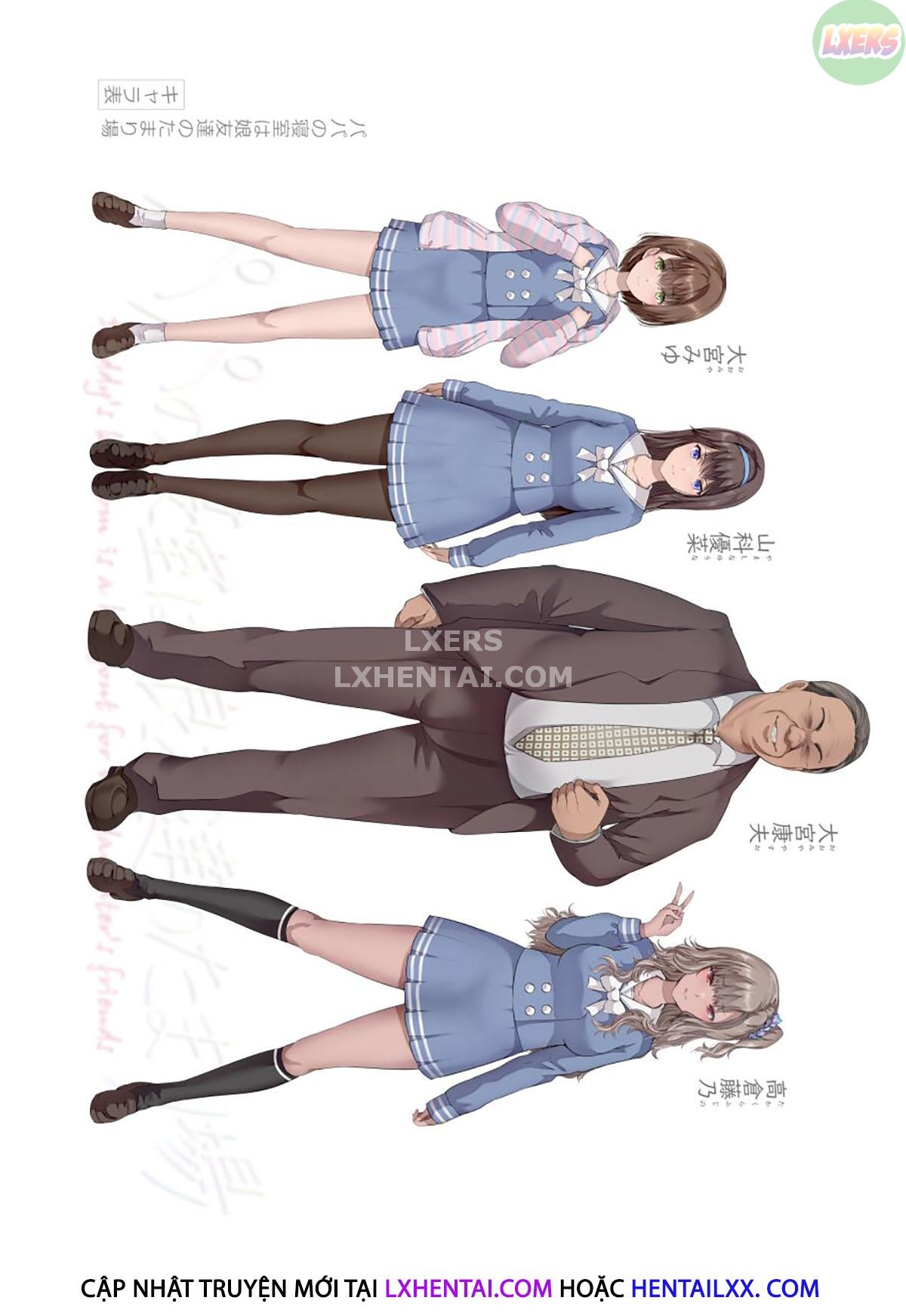 Đọc truyện hentai Papa No Shinshitsu Wa Musume Tomodachi No Tamariba - Oneshot