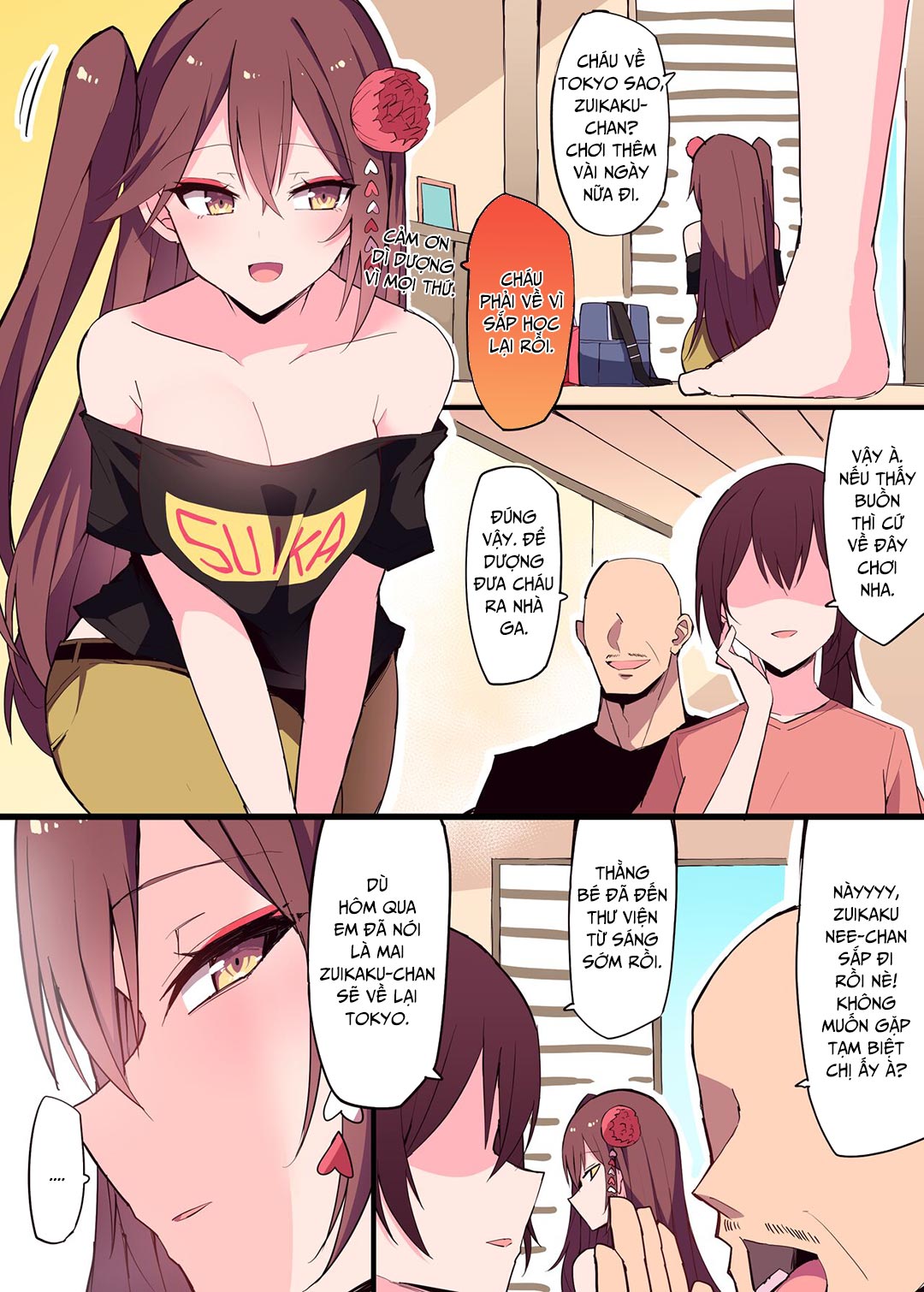 Đọc truyện hentai Chị họ Zuikaku về chơi… - Oneshot