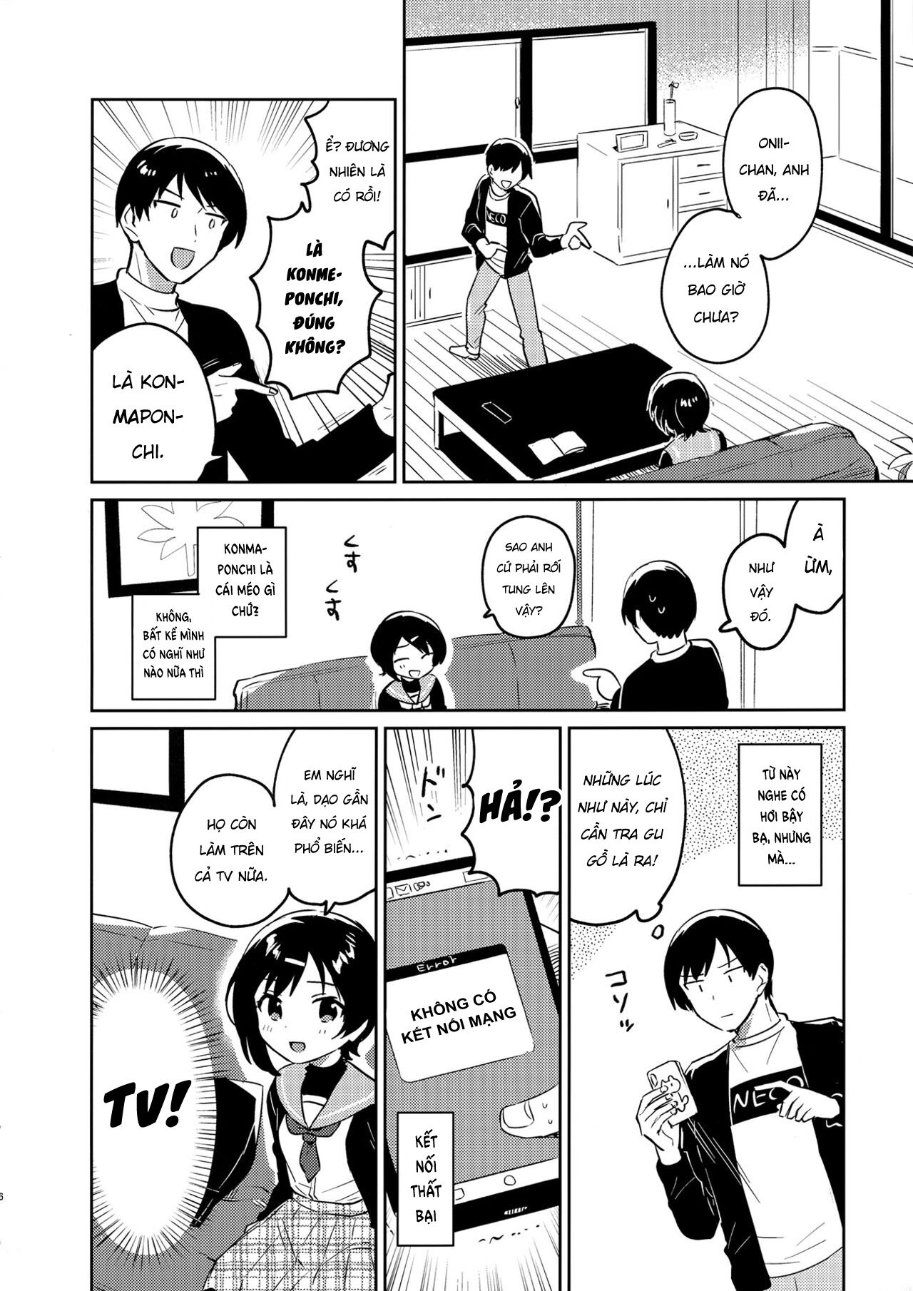 Đọc truyện hentai Konma Ponchi với em gái tôi - Oneshot