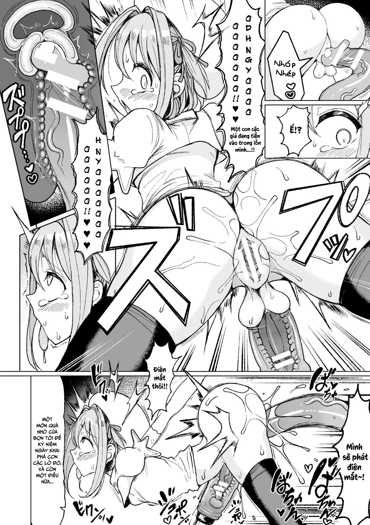 Đọc truyện hentai Futanari Mahou Shoujo dakedo Aku no Soshiki no Kigu Kairaku Zeme niwa Zettai Makenai yo - Oneshot