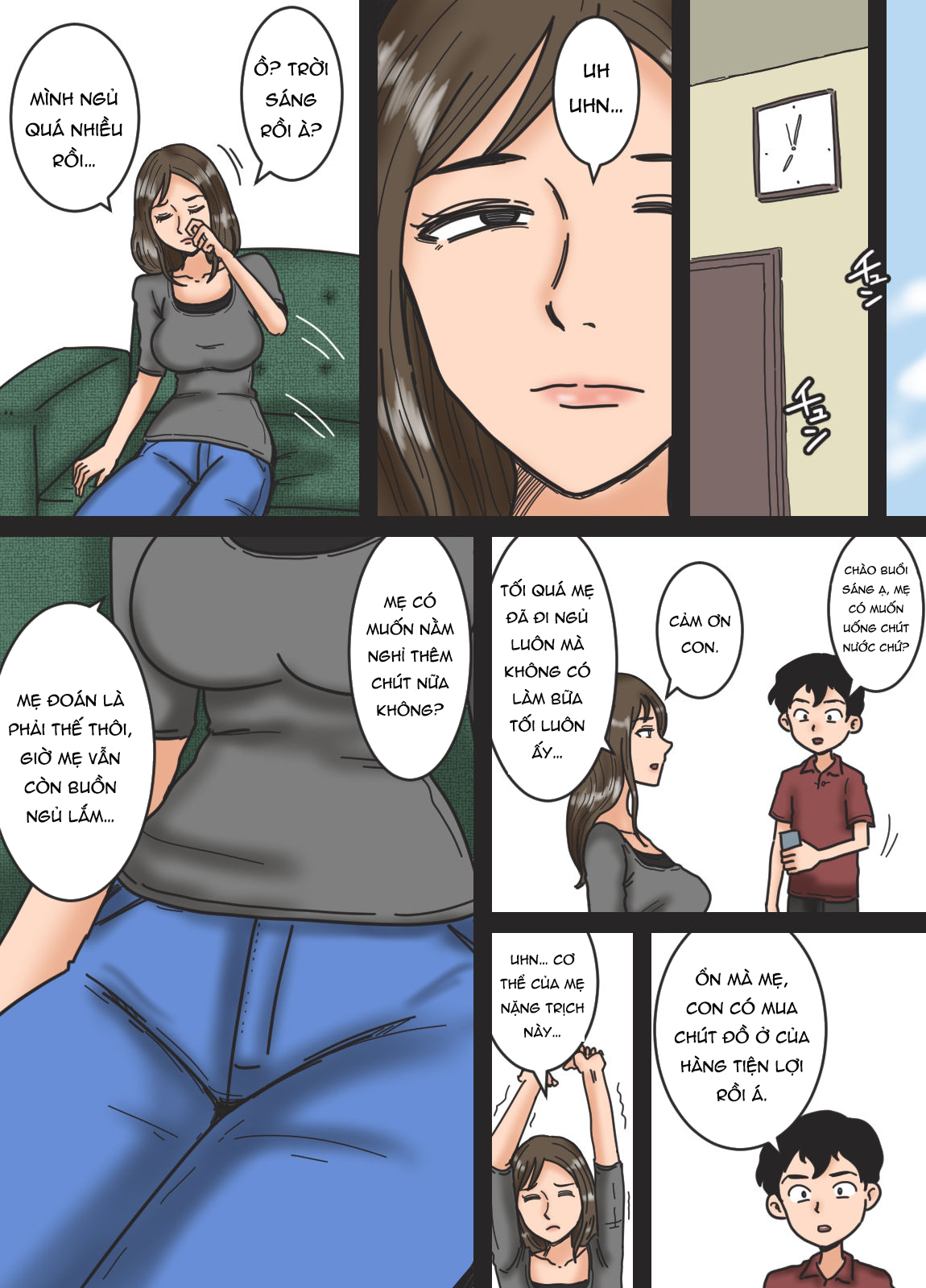 Đọc truyện hentai Putting Mother to Sleep - Oneshot